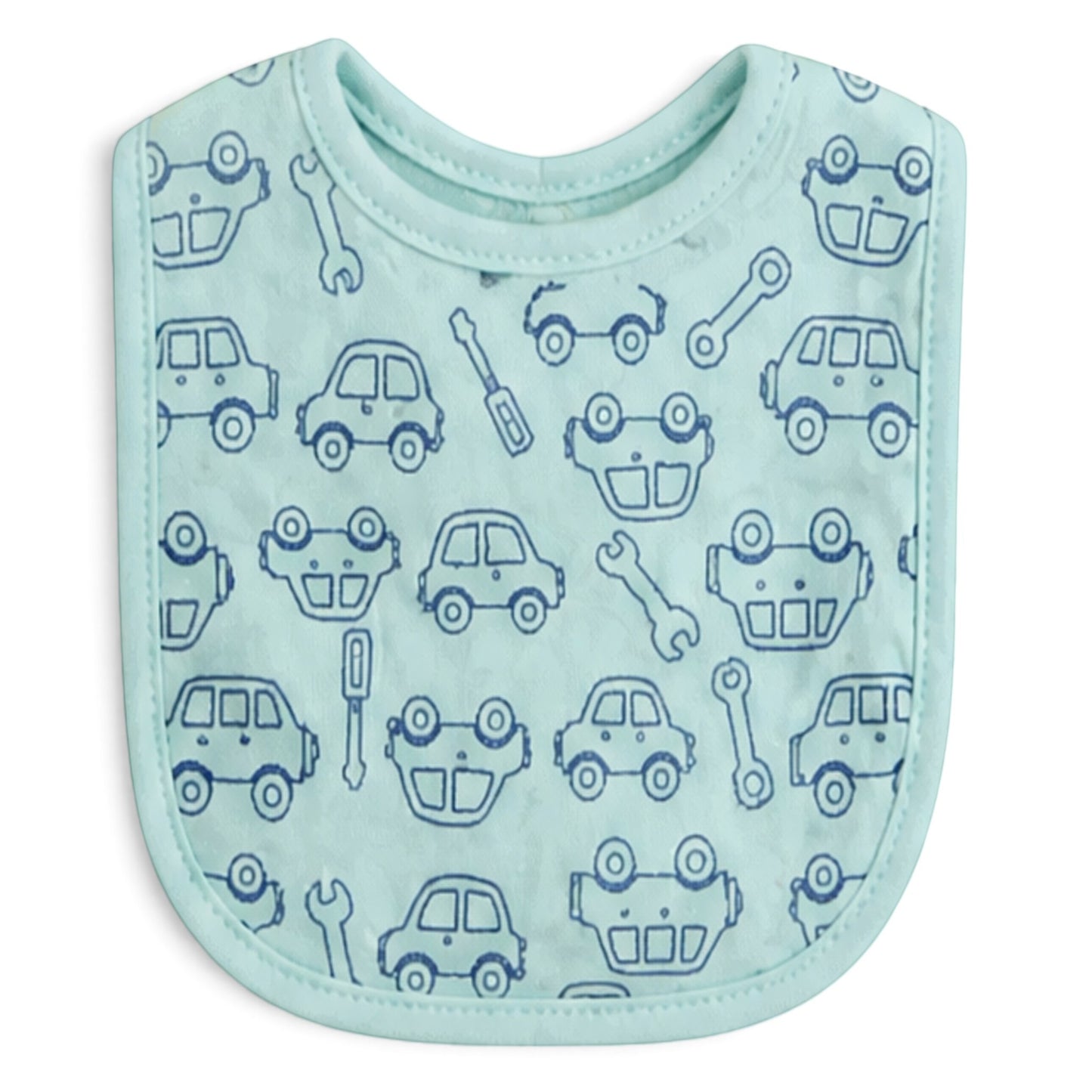 CAR-THEMED INFANT BIBS PK-3 & 2 BOOTIES