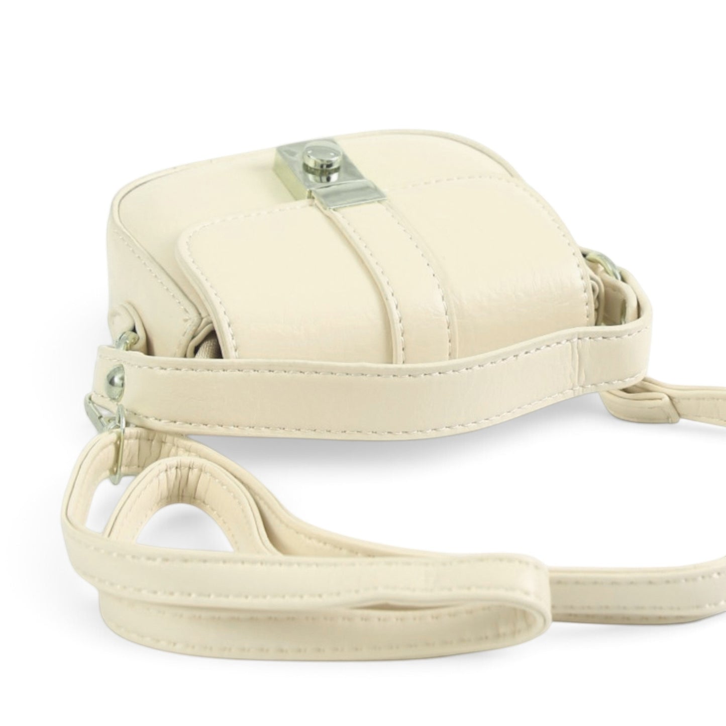 Classic Ivory Crossbody Bag