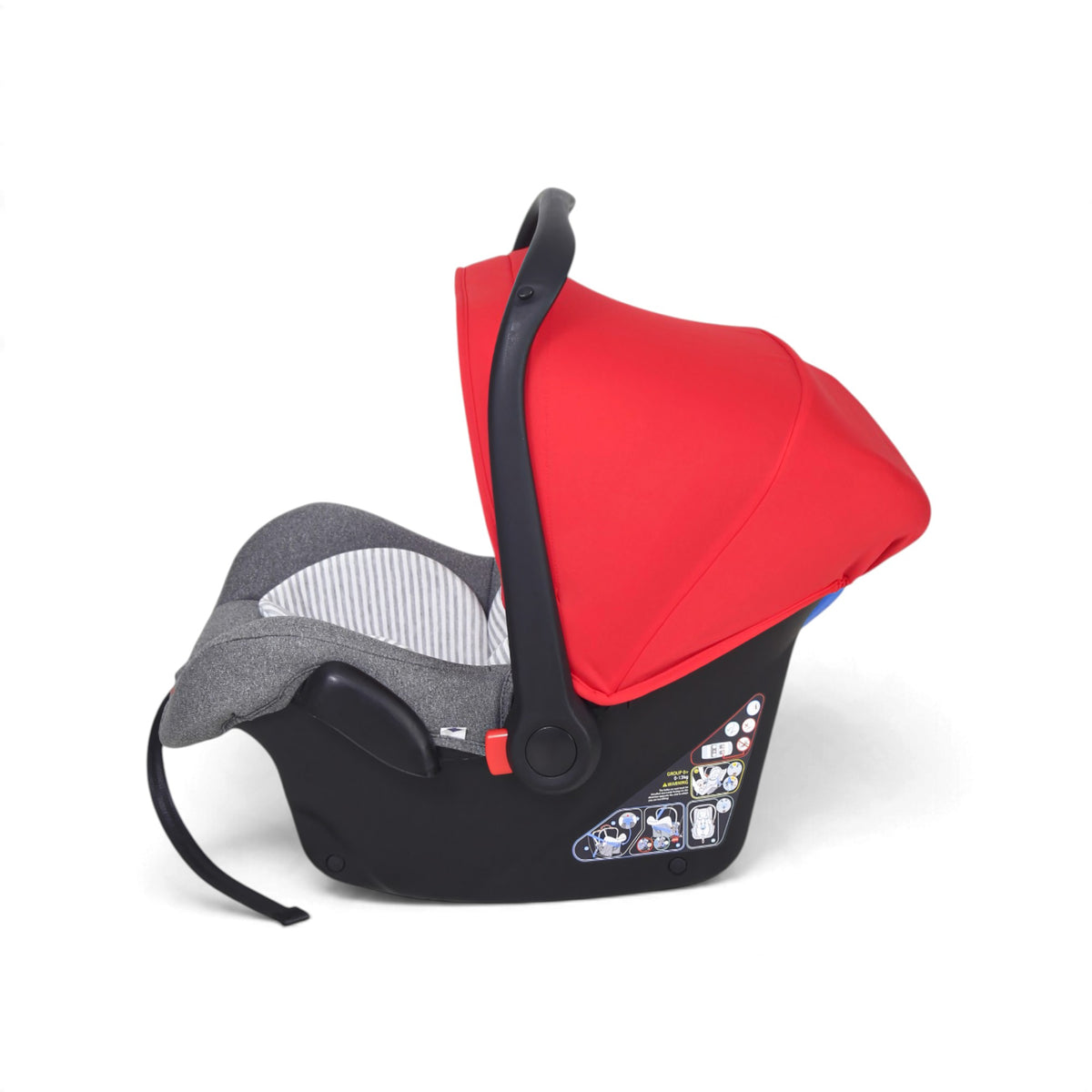 CARRY COT & CAR SEAT-RED