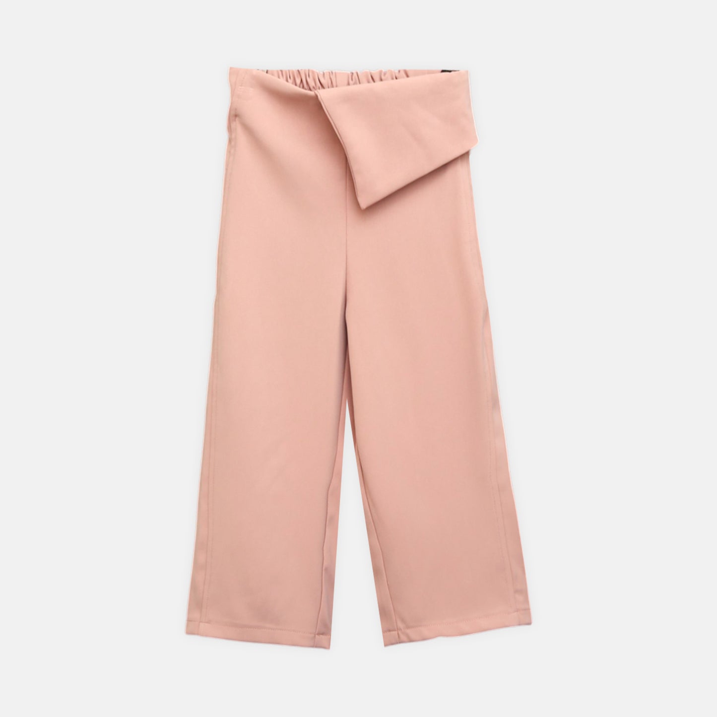 Peach Embroidered Pants Set