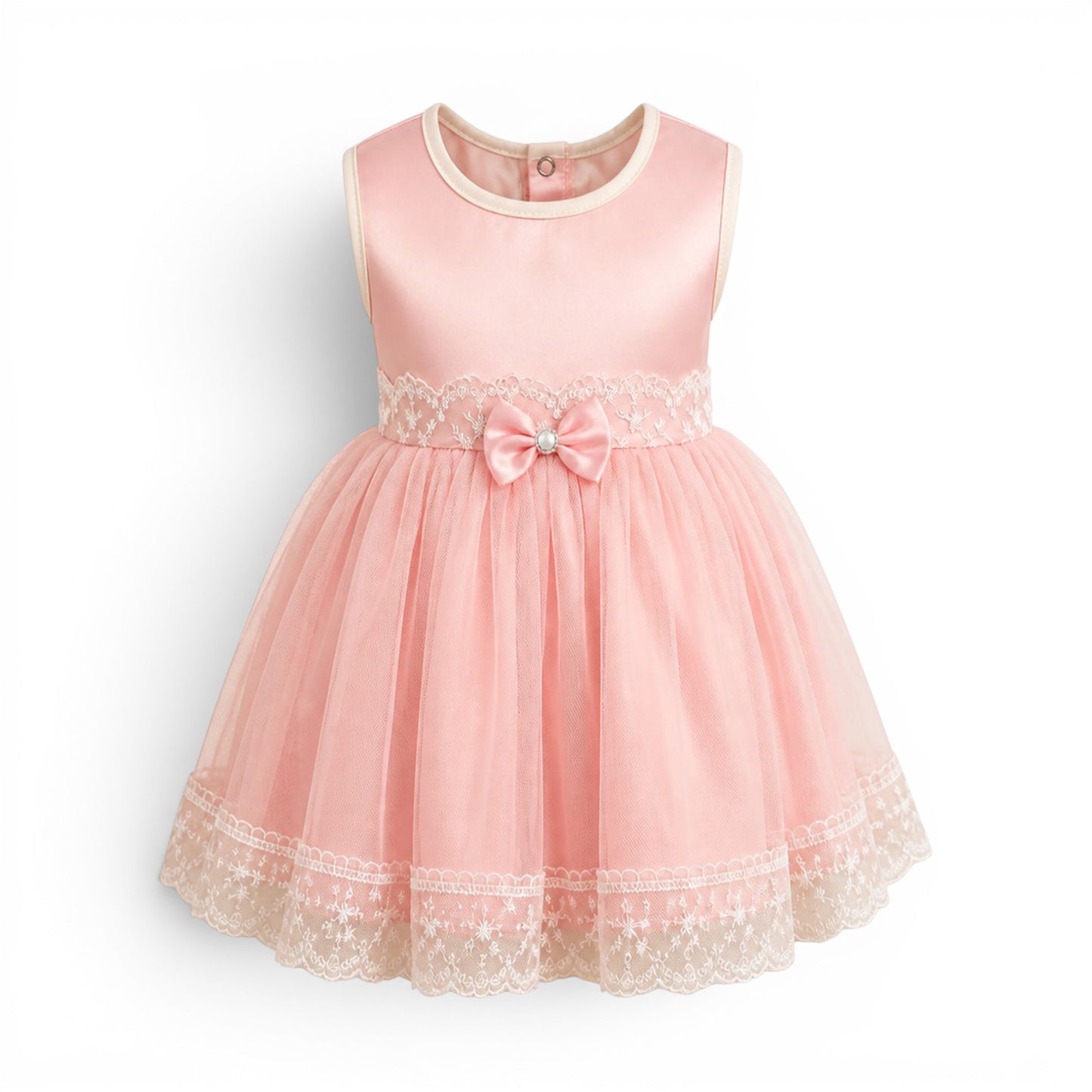 PINK BABY GIRL FANCY FROCK GIFT SET