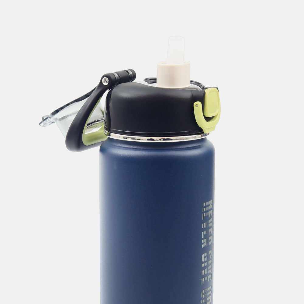 HOMEATIC STEEL WATER BOTTLE 750 ML BLUE