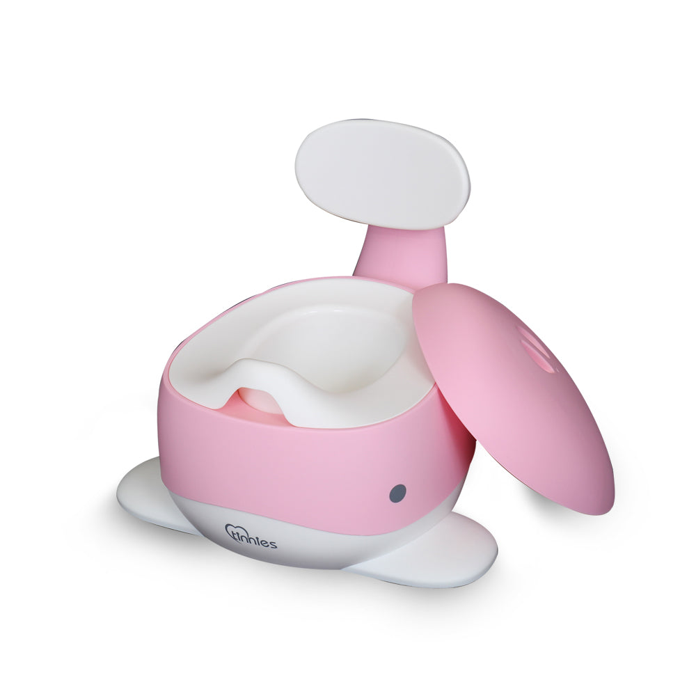 BABY WHALE POTTY-PINK