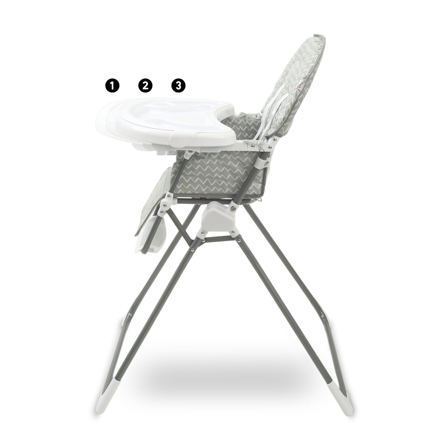 TINNIES PREMIUM CHEVRON FOLDABLE HIGH CHAIR