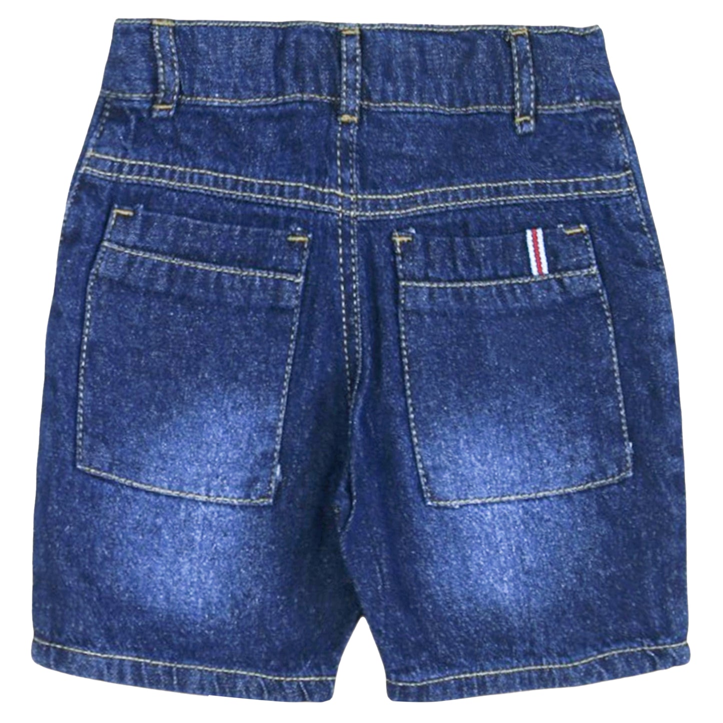 BOY LIGHT WASH CARGO SHORTS BERMUDA