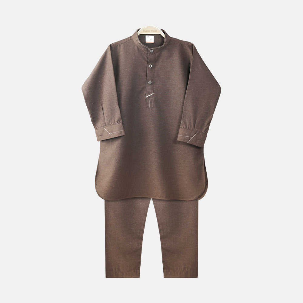 KAMEEZ PAJAMA BROWN