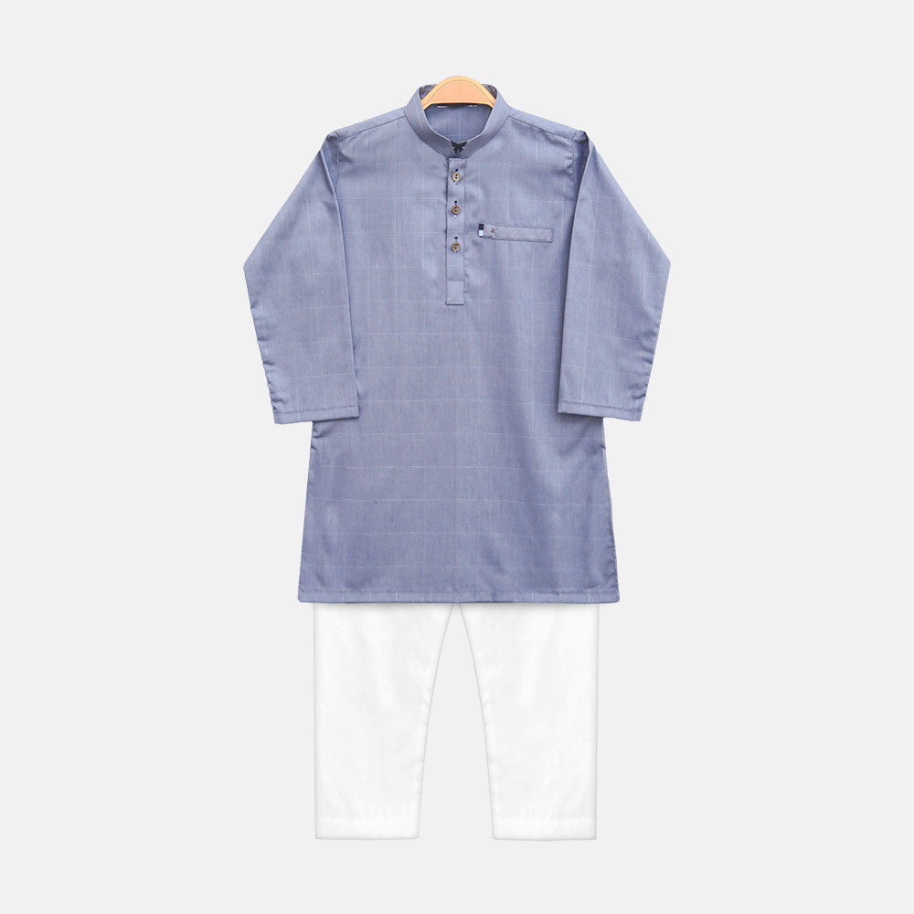 KURTA PAJAMA BLUE