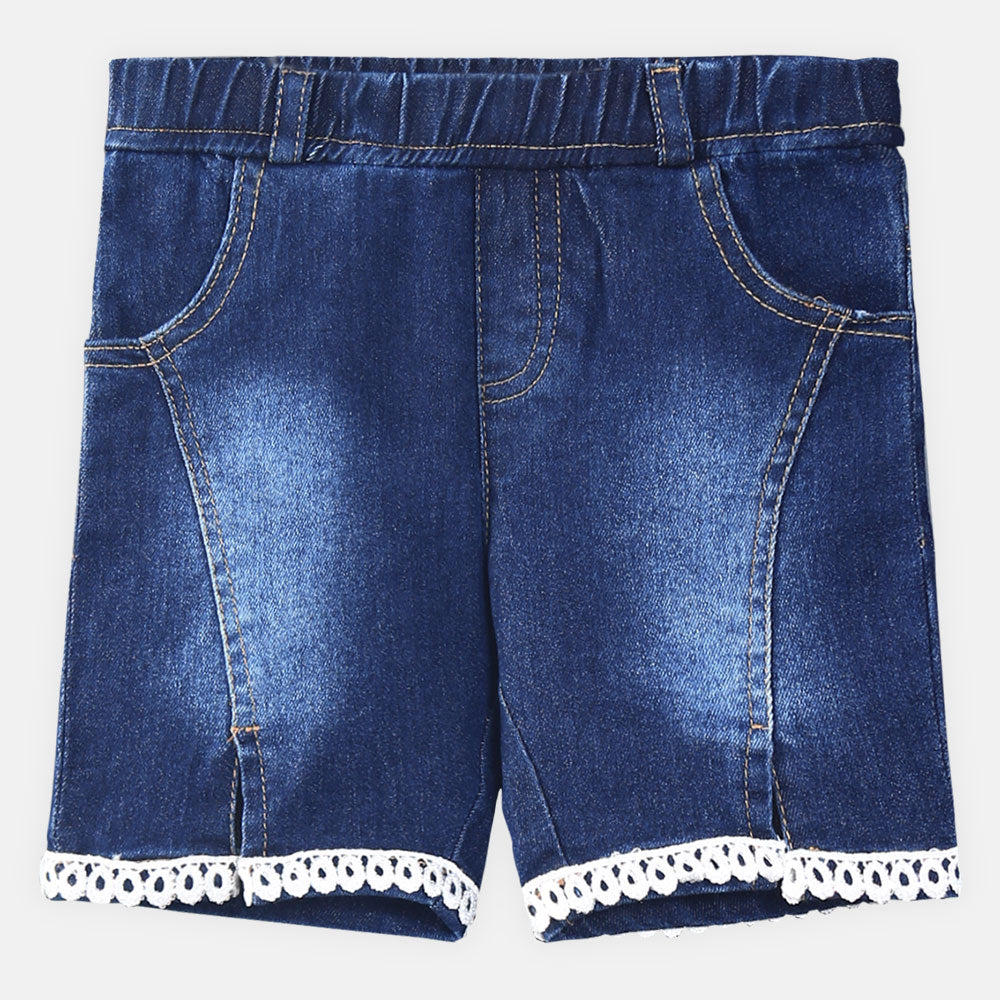 GIRL SHORT DARK BLUE