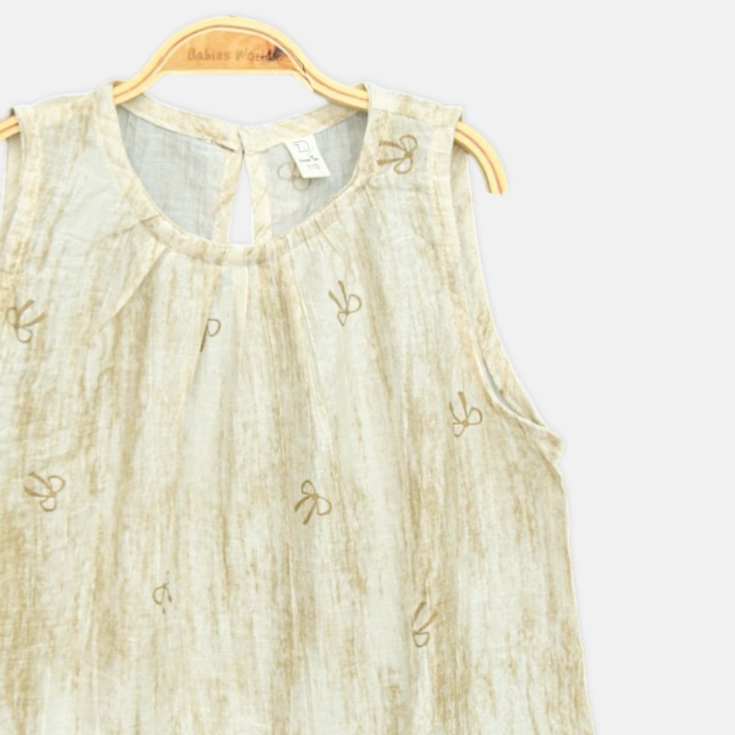 Sage Green Bow Top