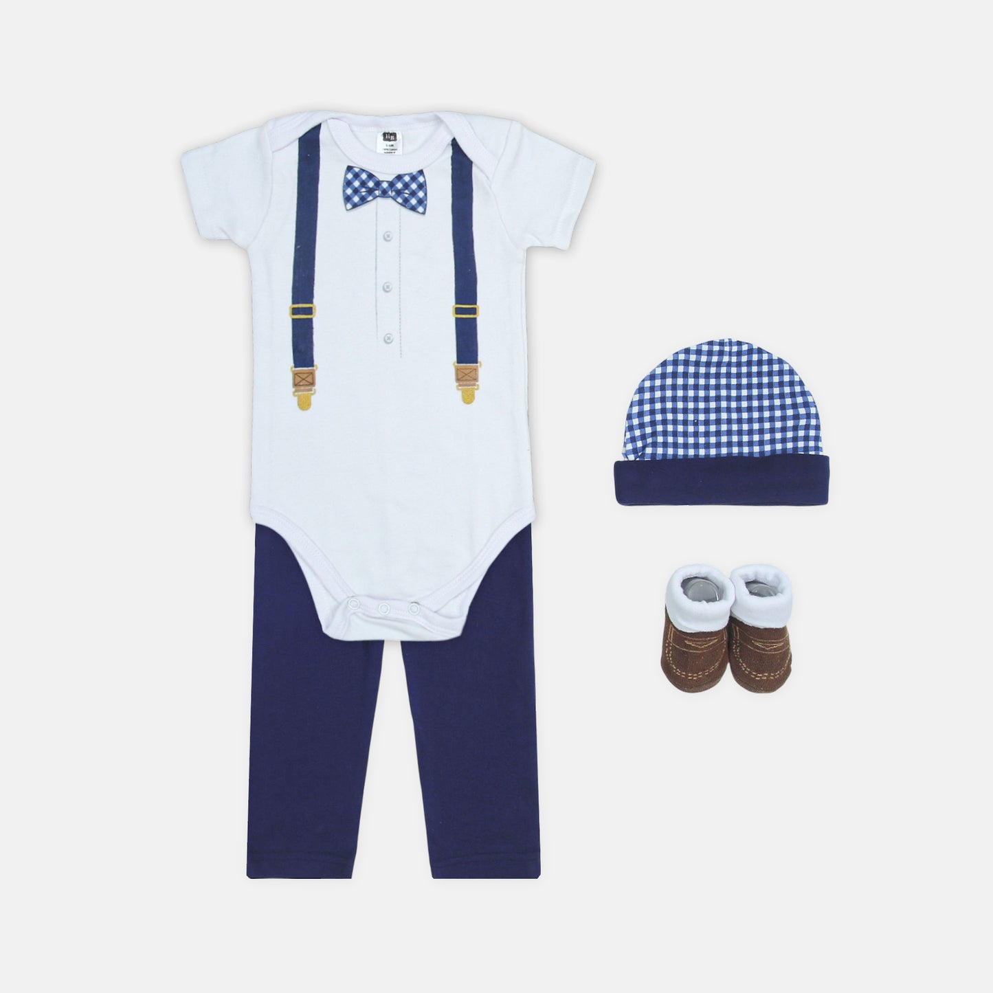 Gentleman'S Suspender Gift Set Pk-4