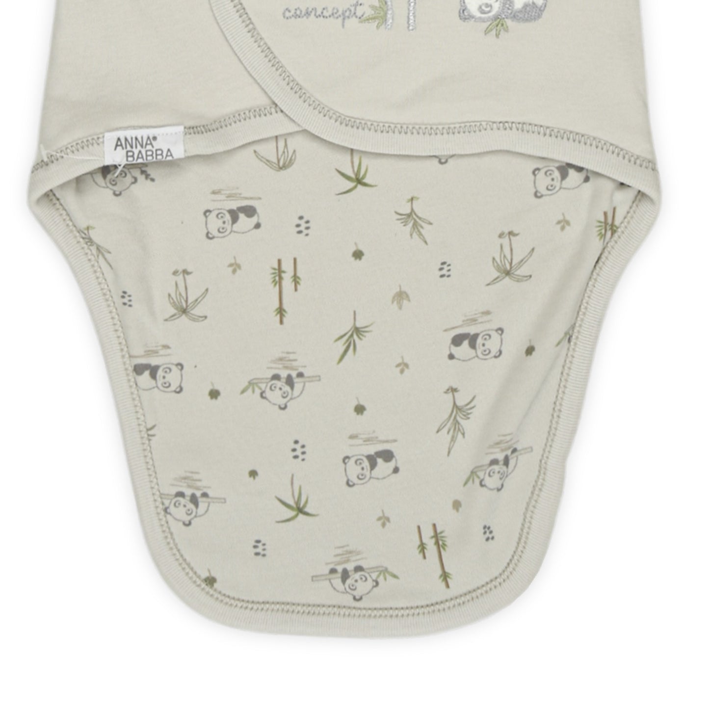 GREY SWADDLE WRAPPING SHEET
