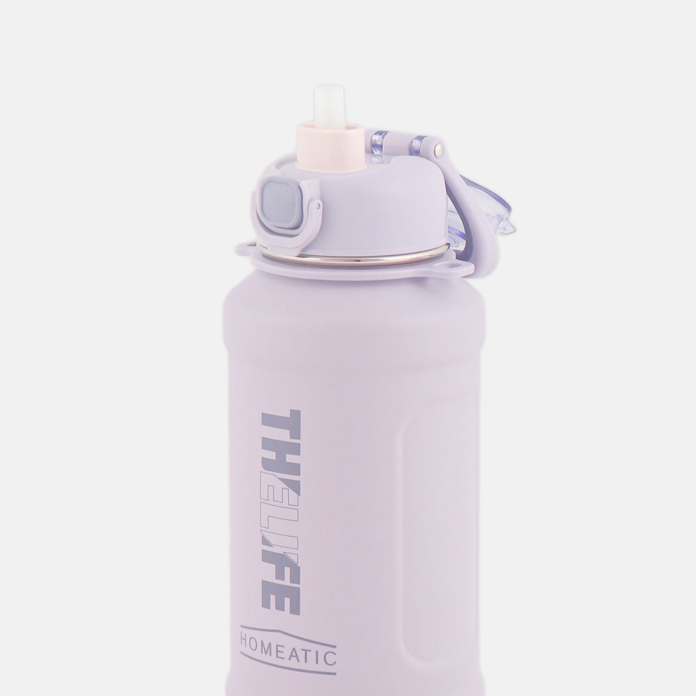 HOMEATIC STEEL WATER BOTTLE 1000 ML LILAC SPORTS