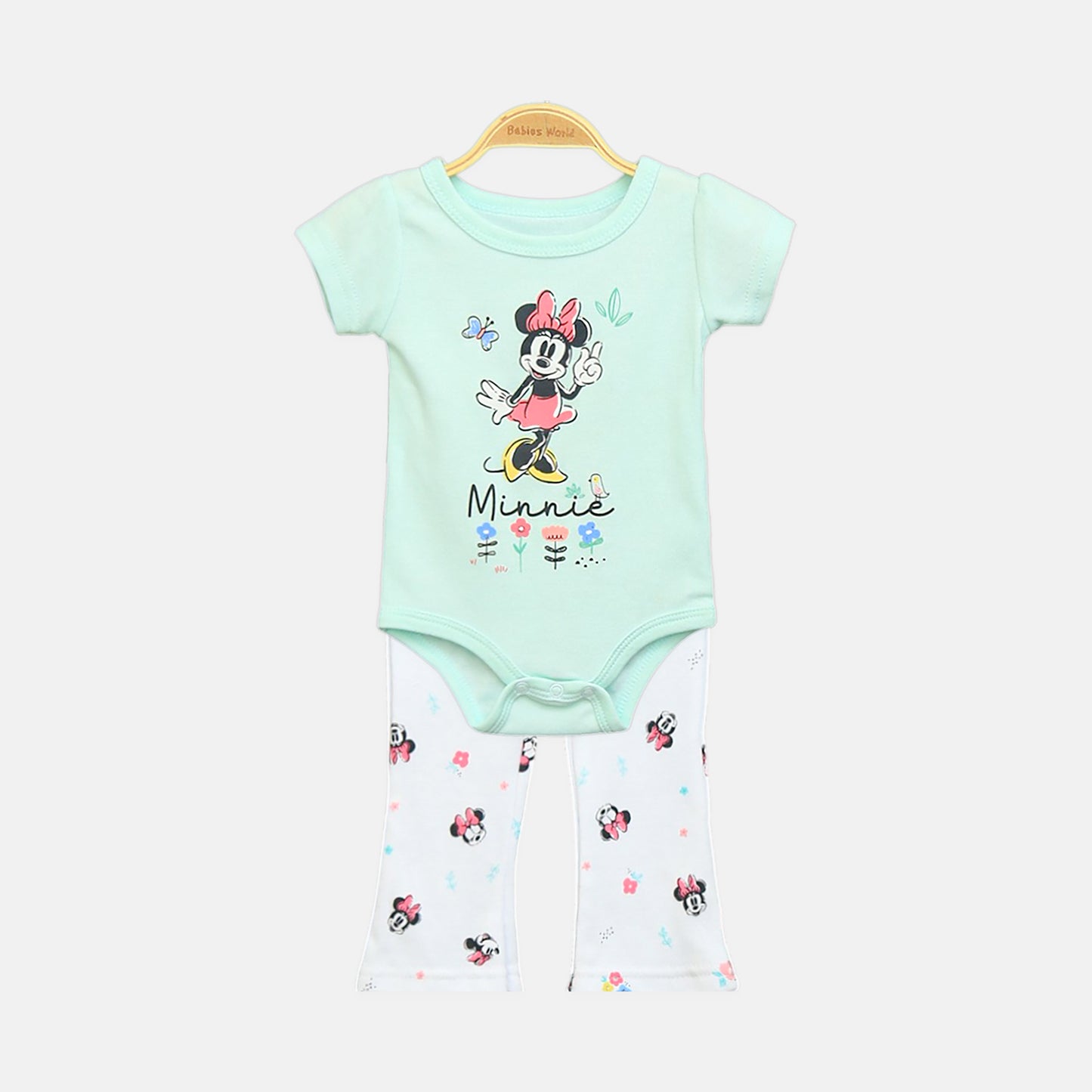 Minnie Mouse Baby Girls' 3-Piece Set