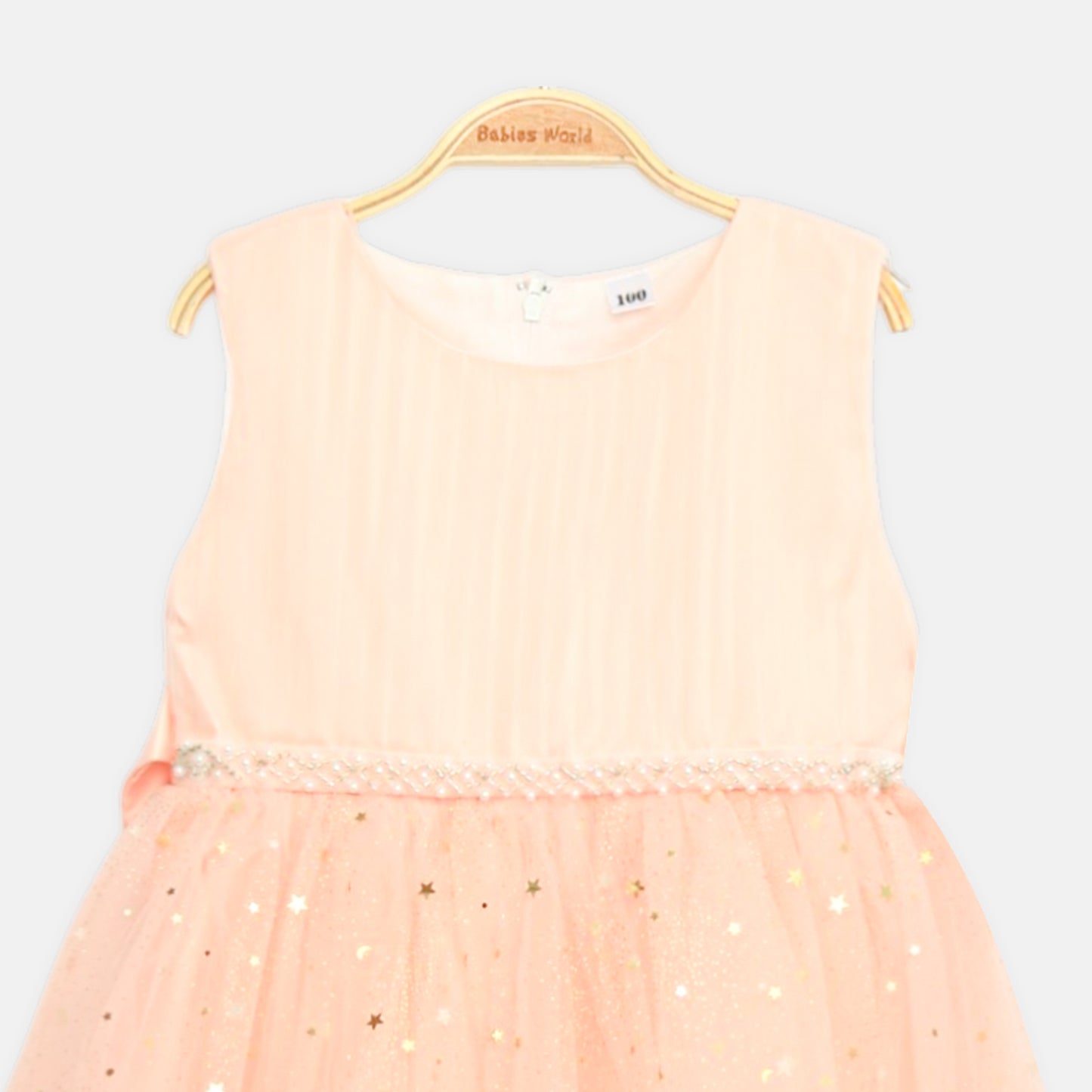 Peach Rose Frock