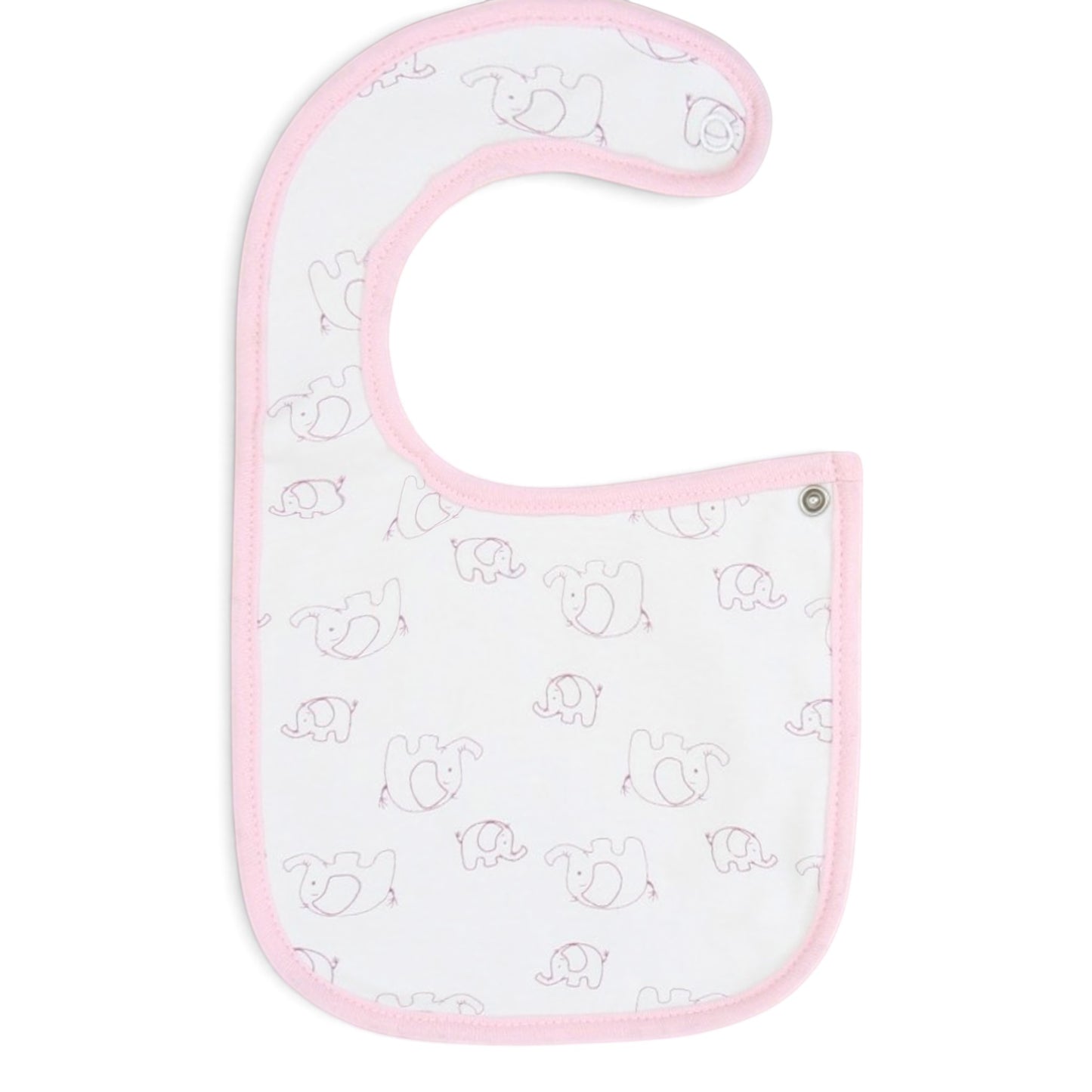 "LOVE BABY" ELEPHANT BIBS PK-2