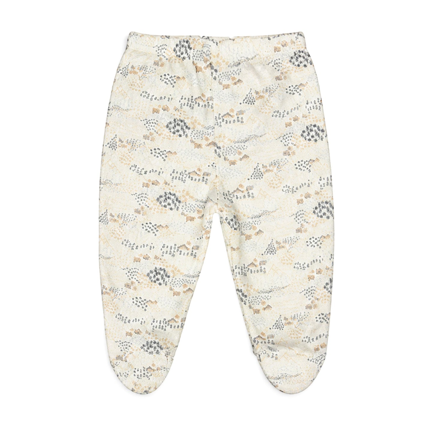 PEACH SCENIC PRINT BUNNY BABY GIRL GIFT SET