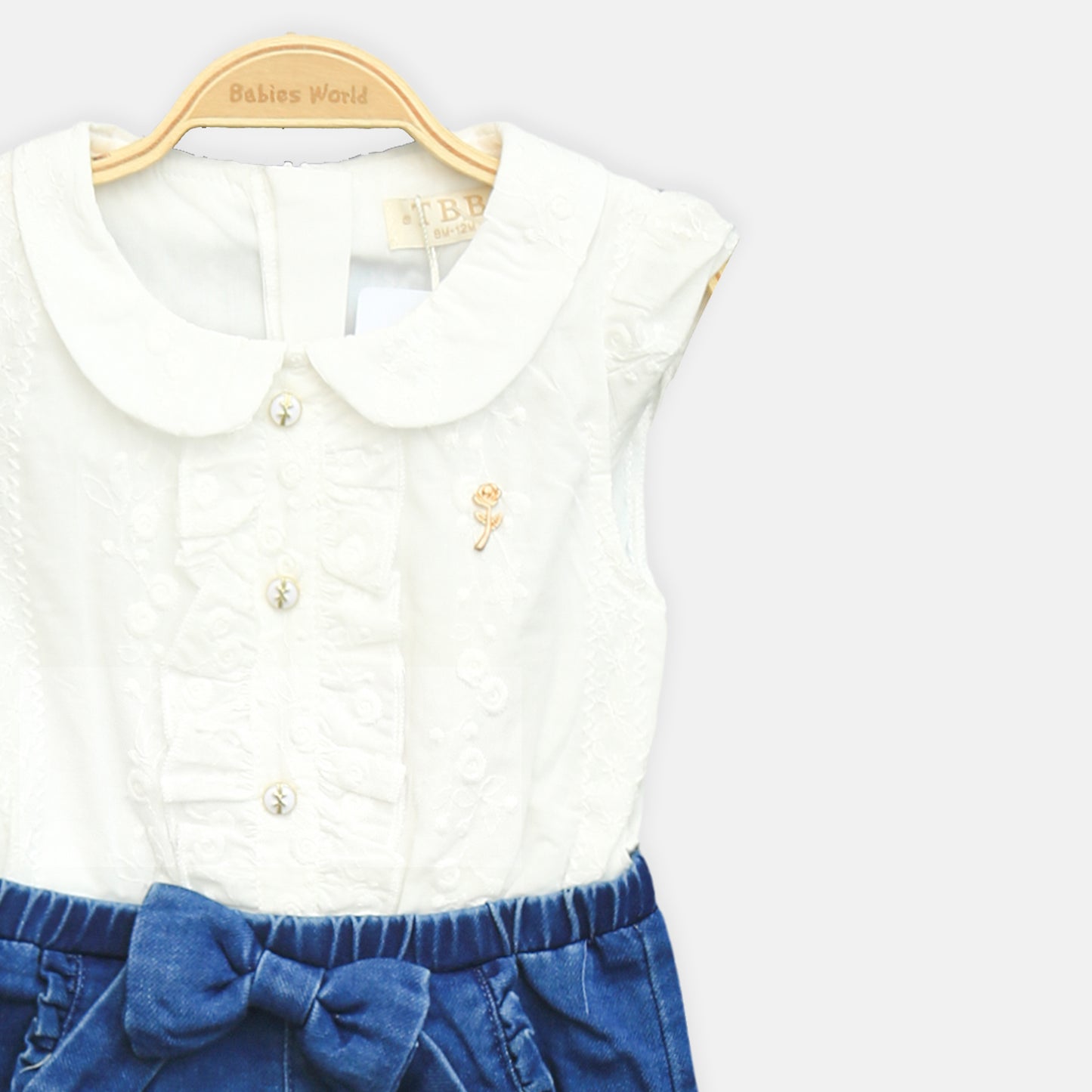 Denim Chic Romper