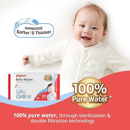 WIPES PURE WATER 30 SHEETS