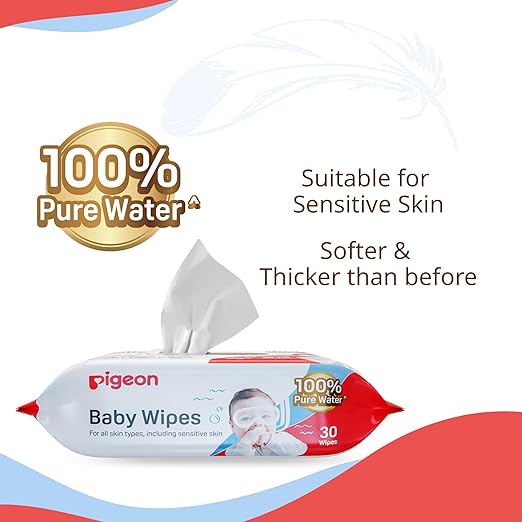 WIPES PURE WATER 30 SHEETS