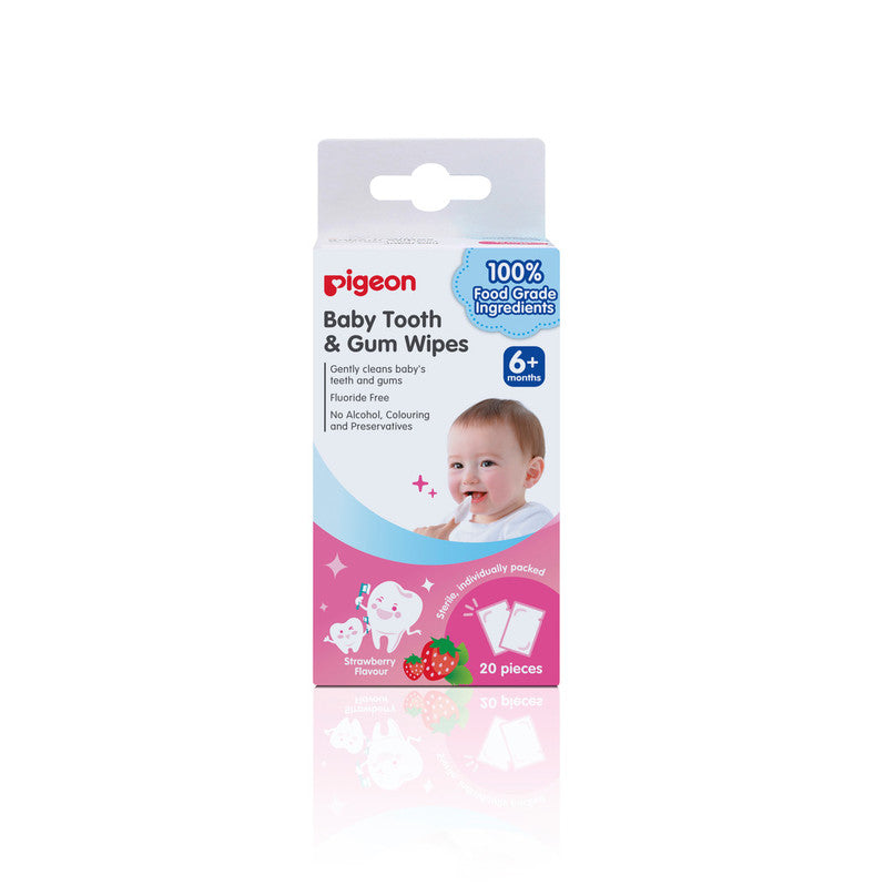 TOOTH & GUM WIPES STRAWBERRY