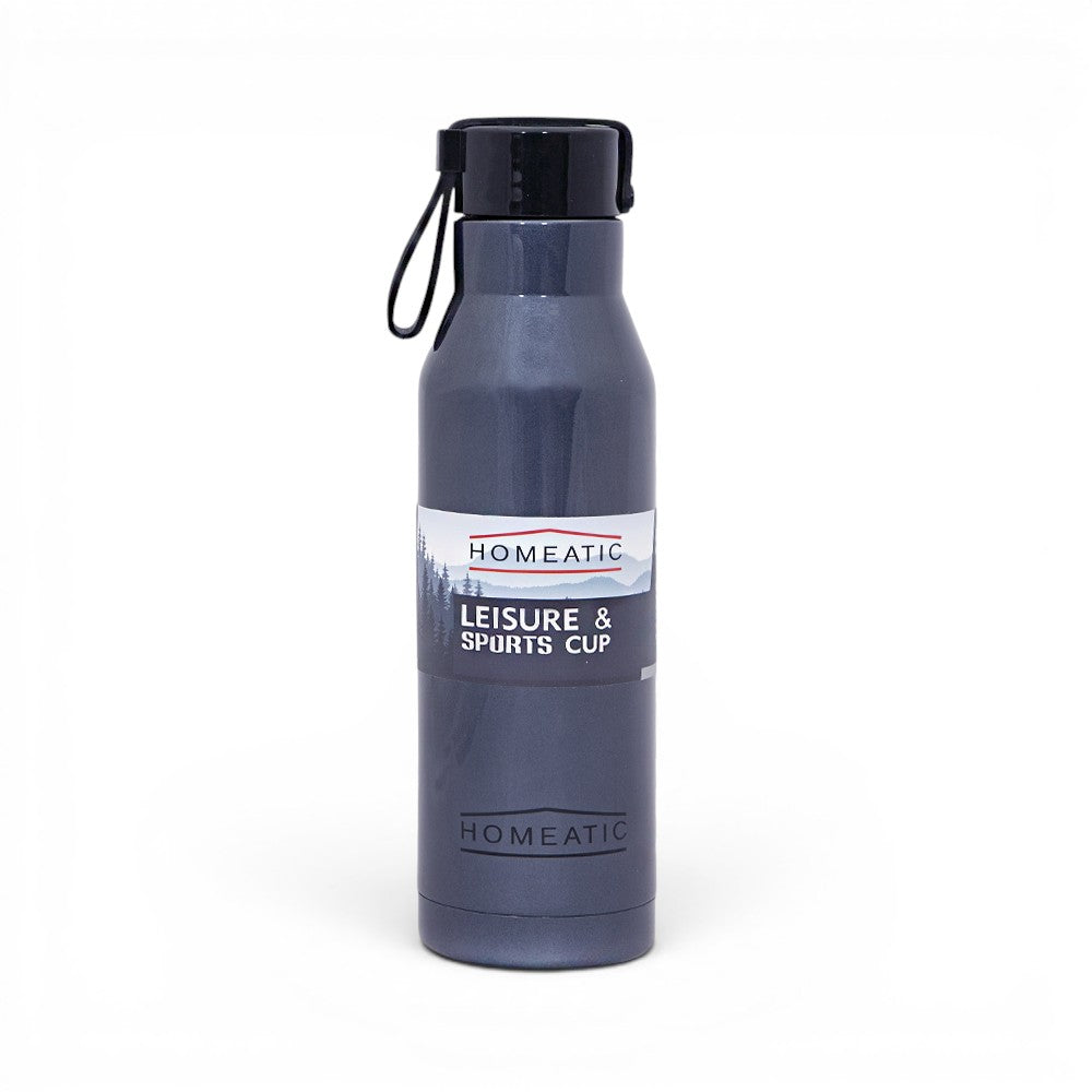 STEEL WATER BOTTLE 500 ML BLUE