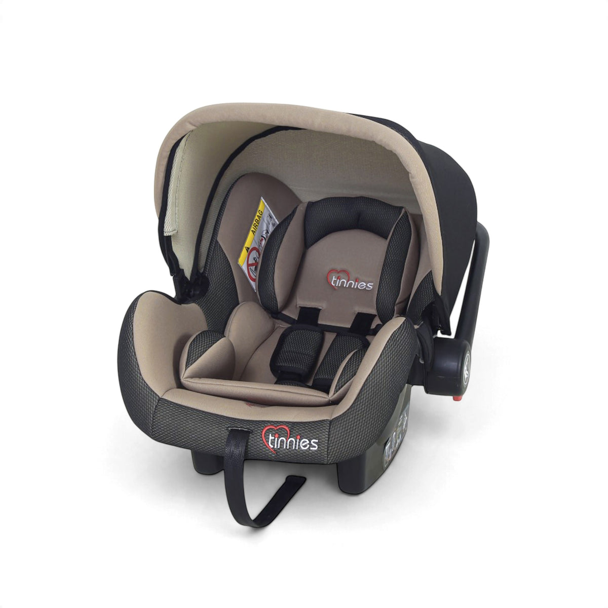 CARRY COT & CAR SEAT-BEIGE