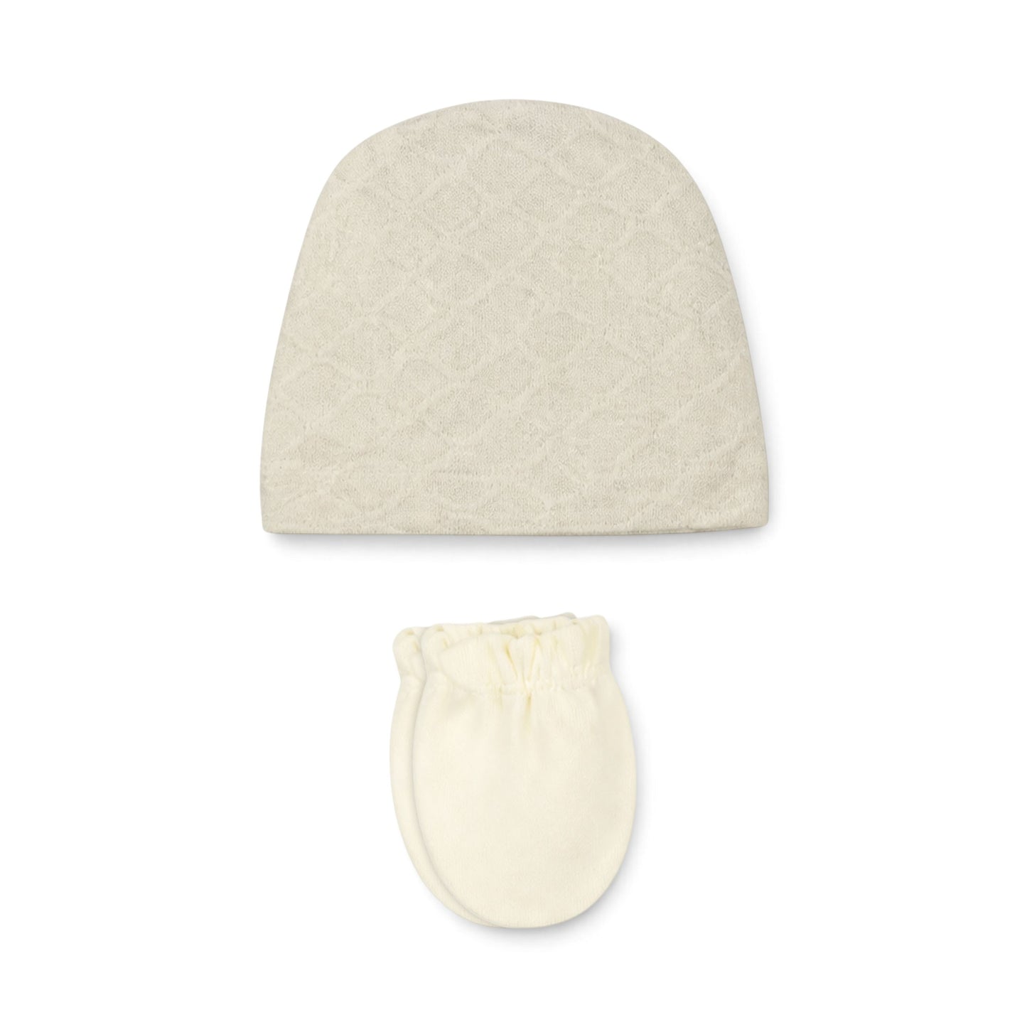 CREAM AND GREY DOUBLE-BREASTED VEST-STYLE BABY BOY GIFT SET