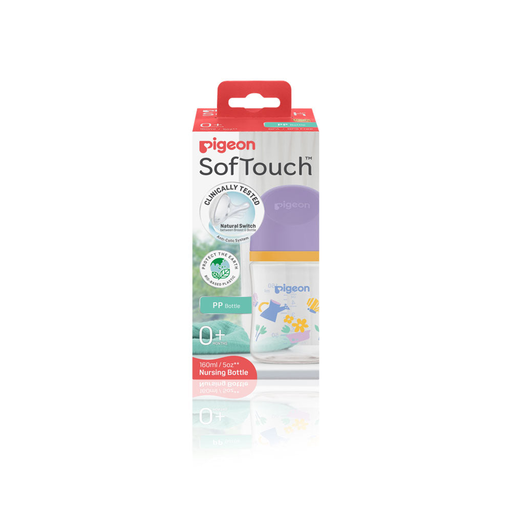 SOFTOUCHâ„¢ BPP NURSING BOTTLE PP 160ML SPRING