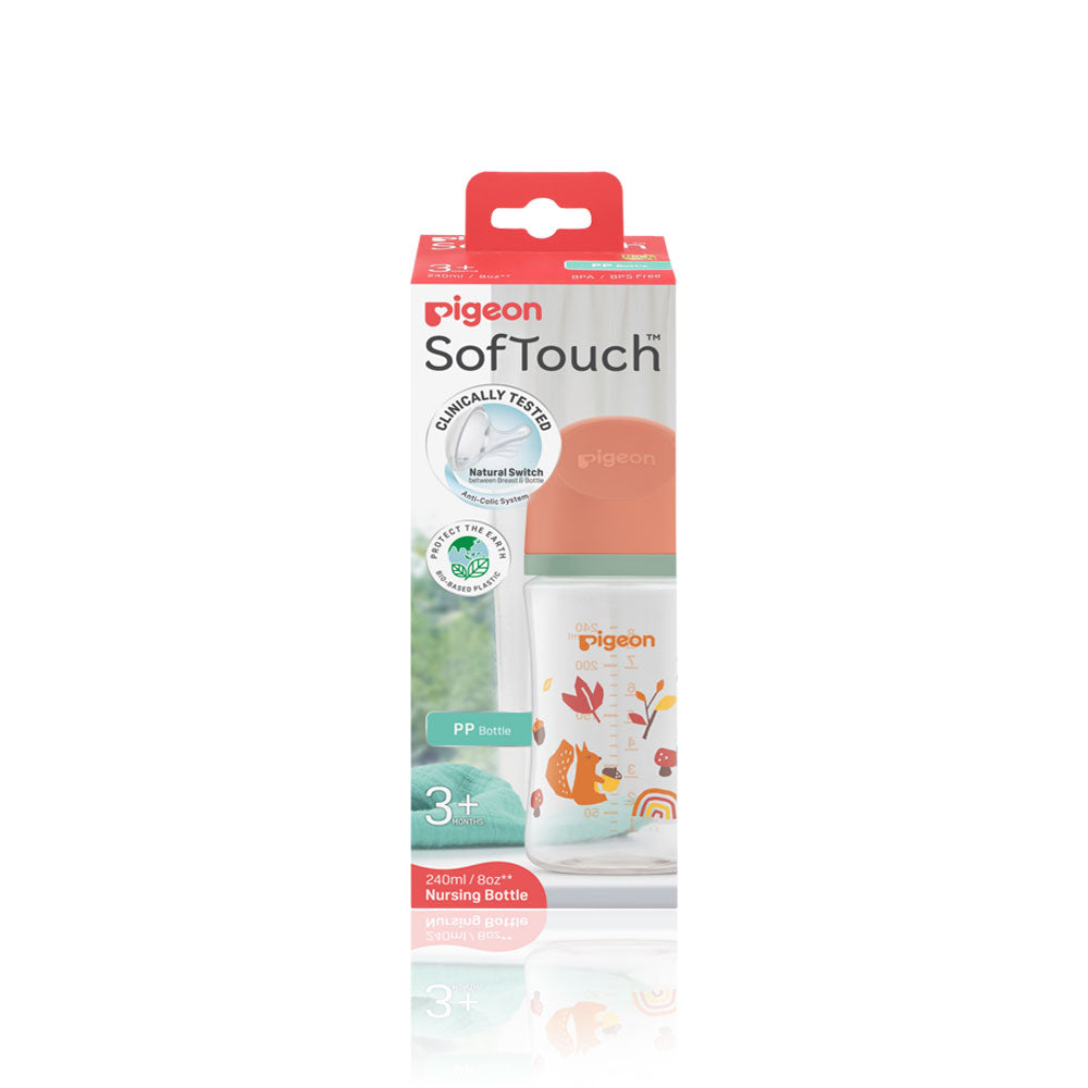 SOFTOUCHâ„¢ BPP NURSING BOTTLE PP 240ML AUTUMN