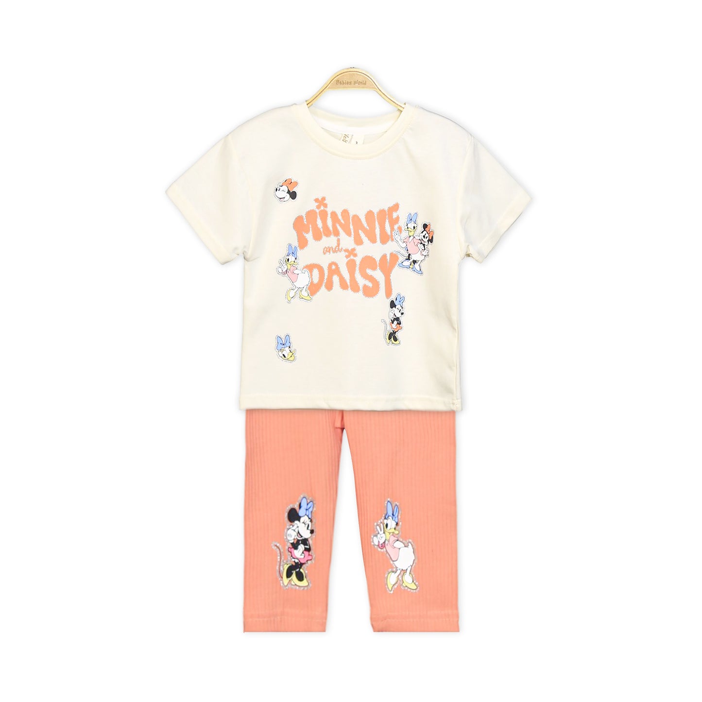 MINNIE AND DAISY YELLOW SUIT