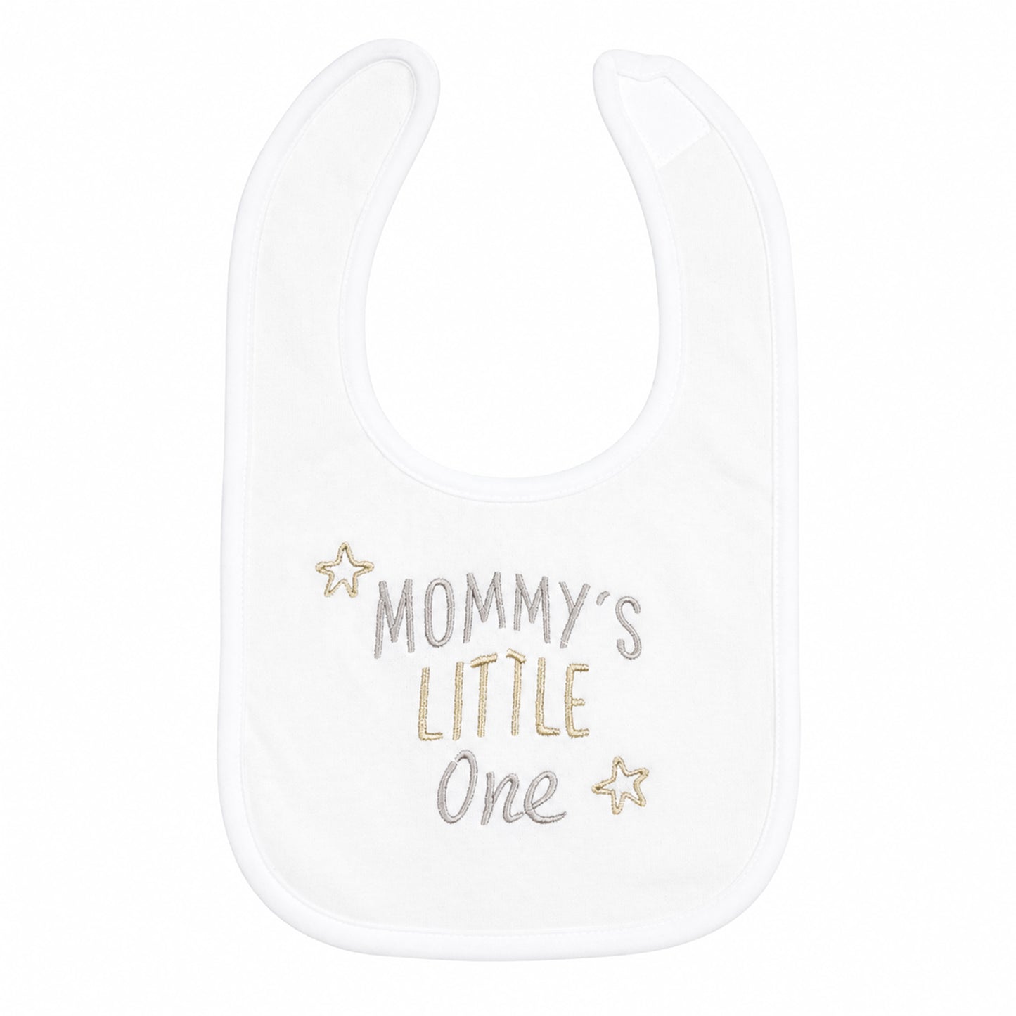 "Mommy's Little One" White Bibs (3-Pack)