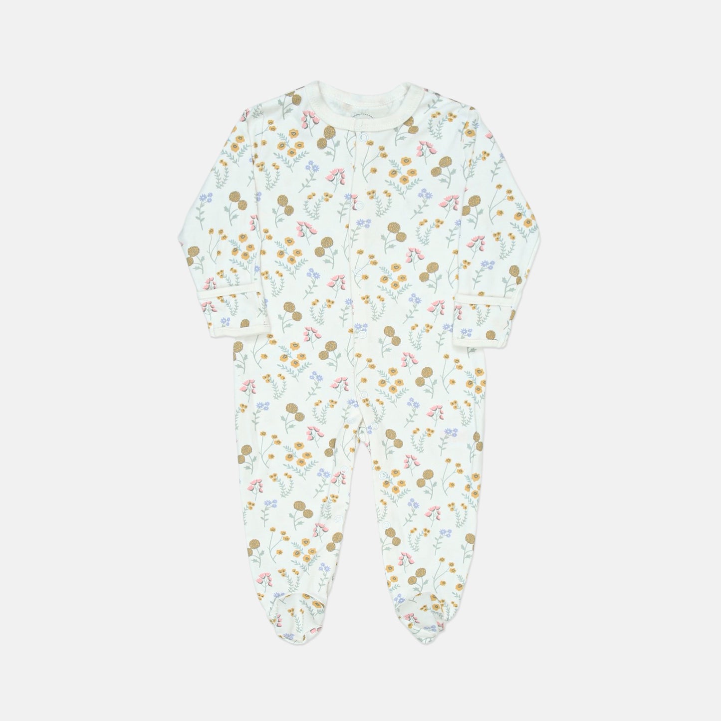 Floral Sleepsuits Pk-3
