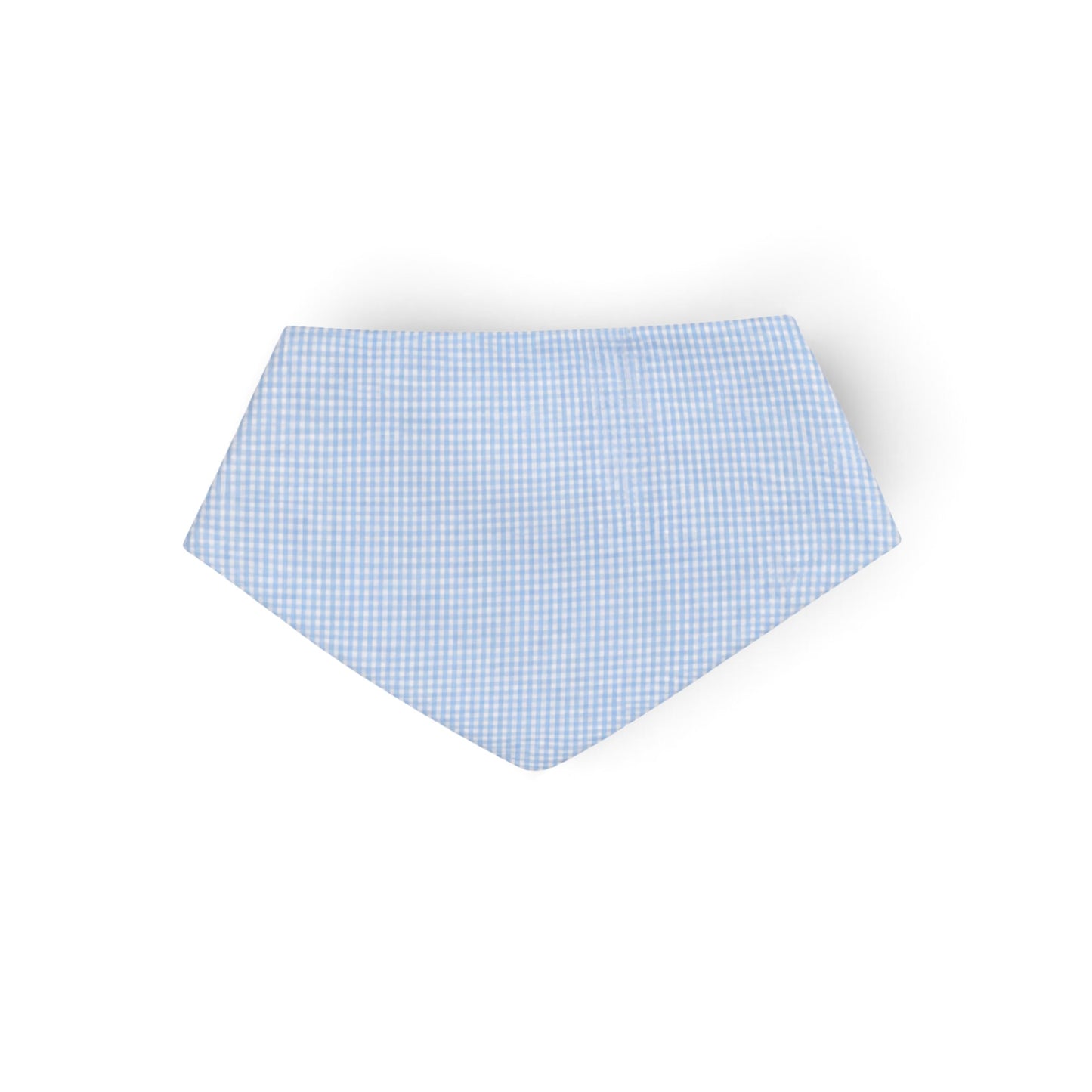 CREAM AND BLUE GINGHAM VEST BABY BOY GIFT SET
