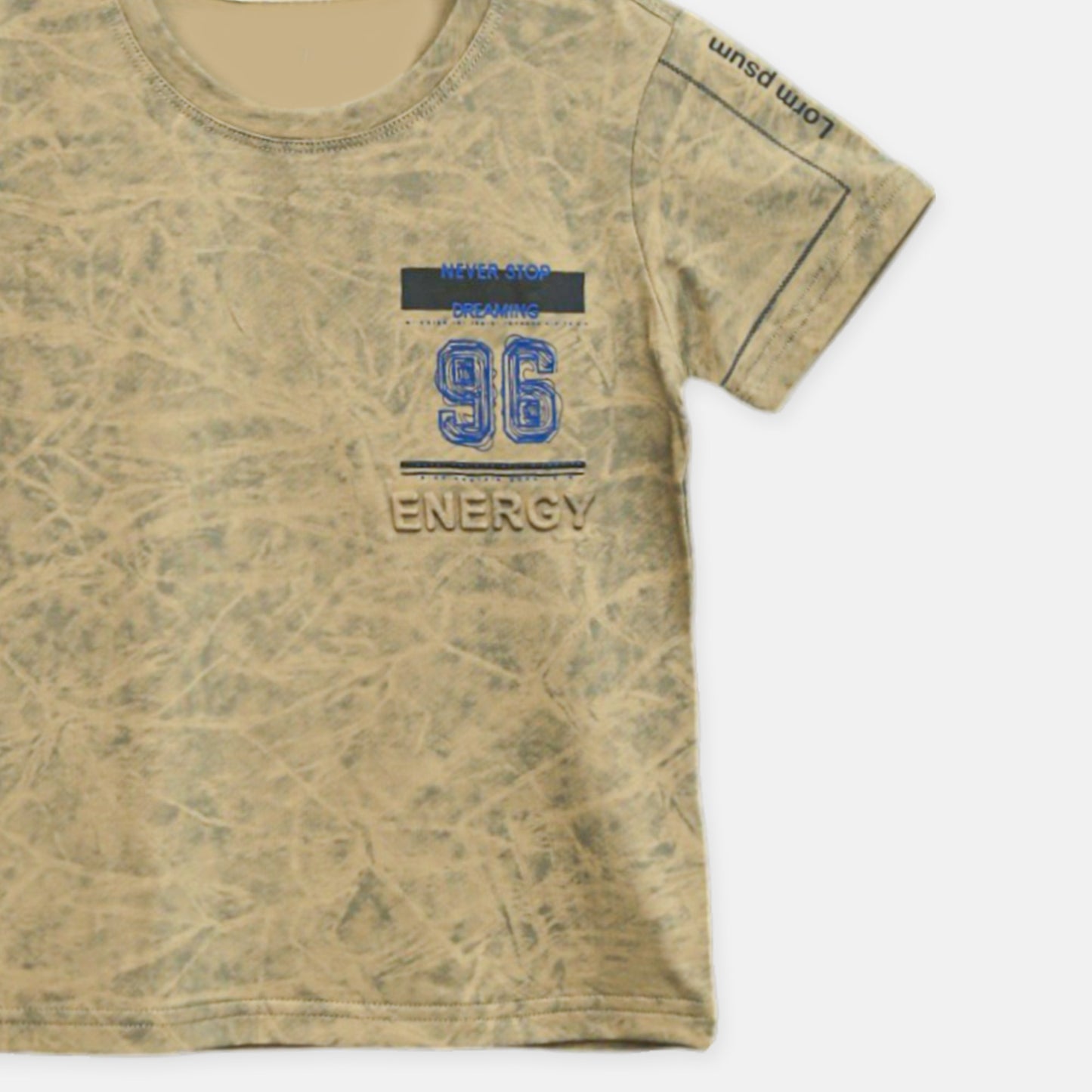 Dusky Brown Energy Tee