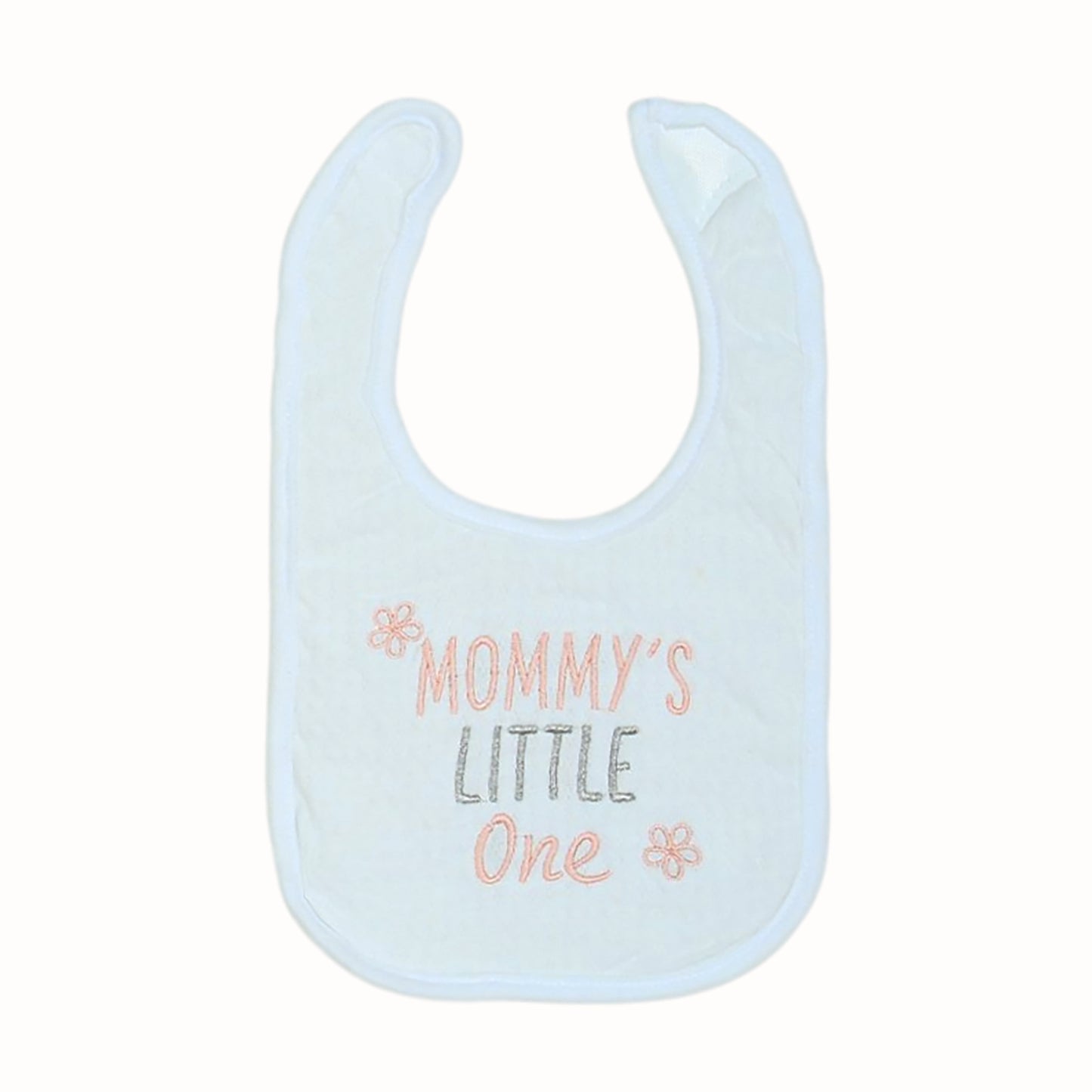 Soft Floral & Pink Bib Set (3-Pack)