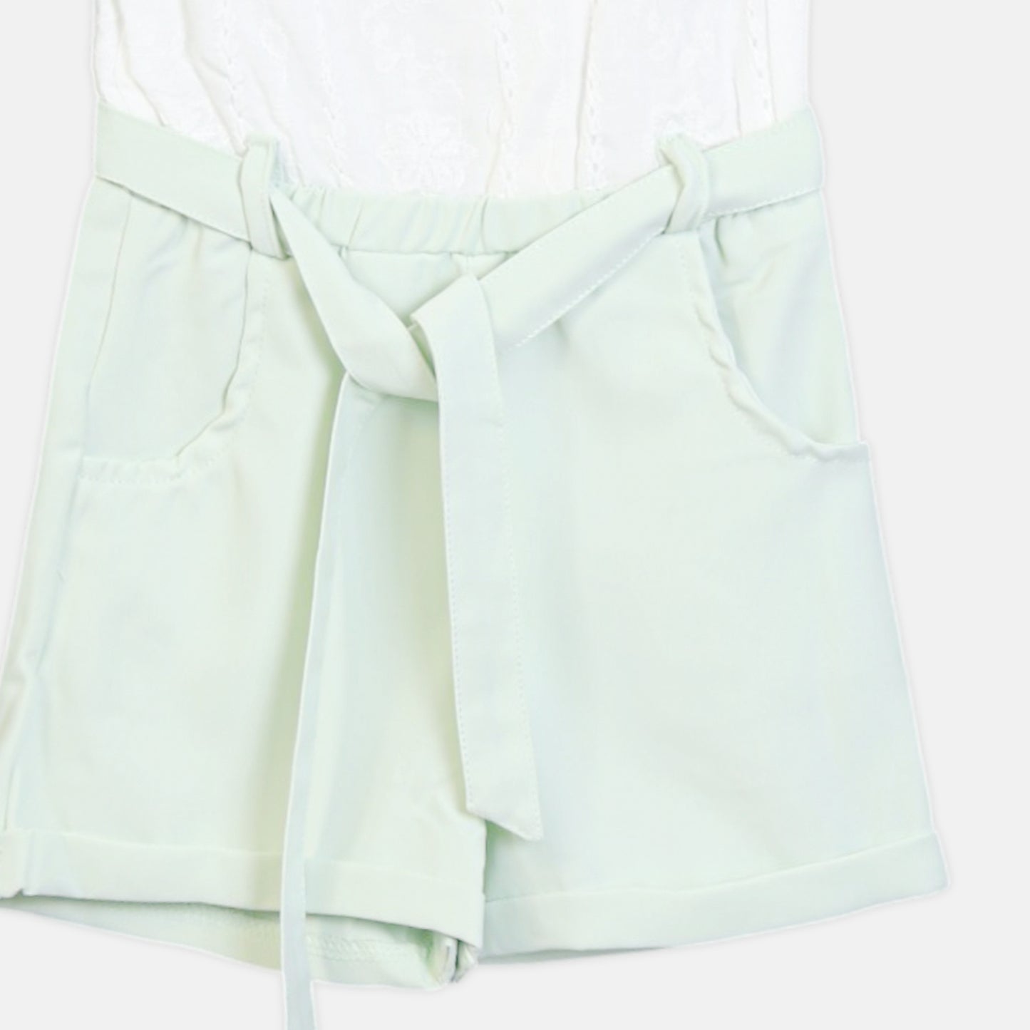 Pistachio Love Romper