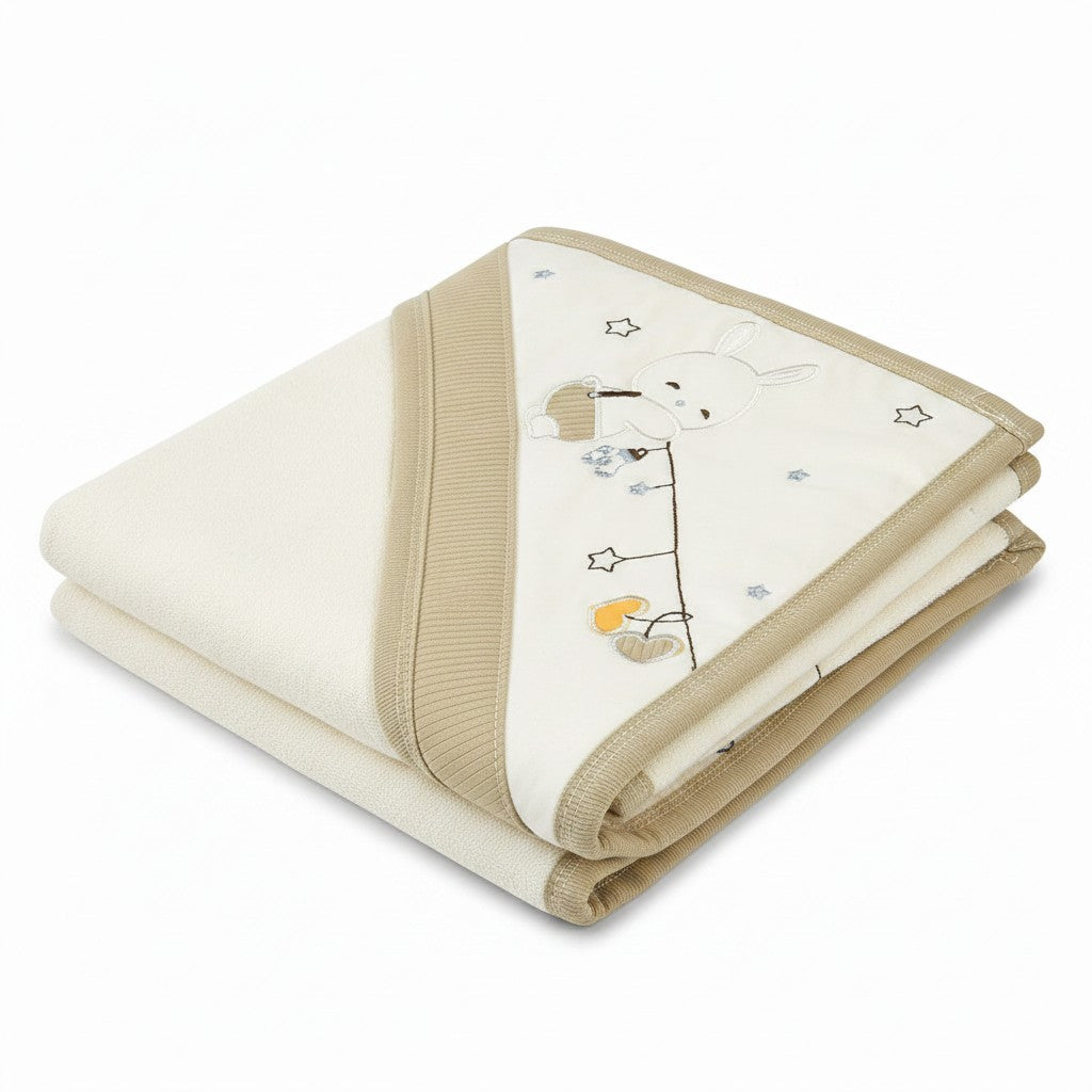TEDDY HOODED BATH TOWEL