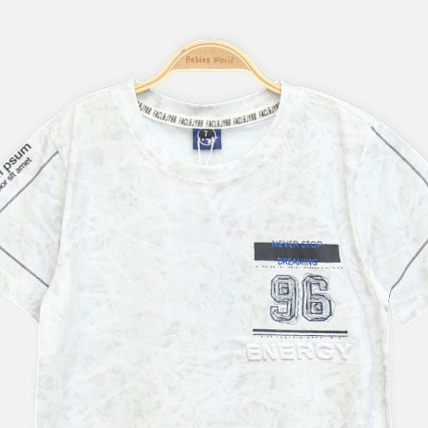 White Energy Tee