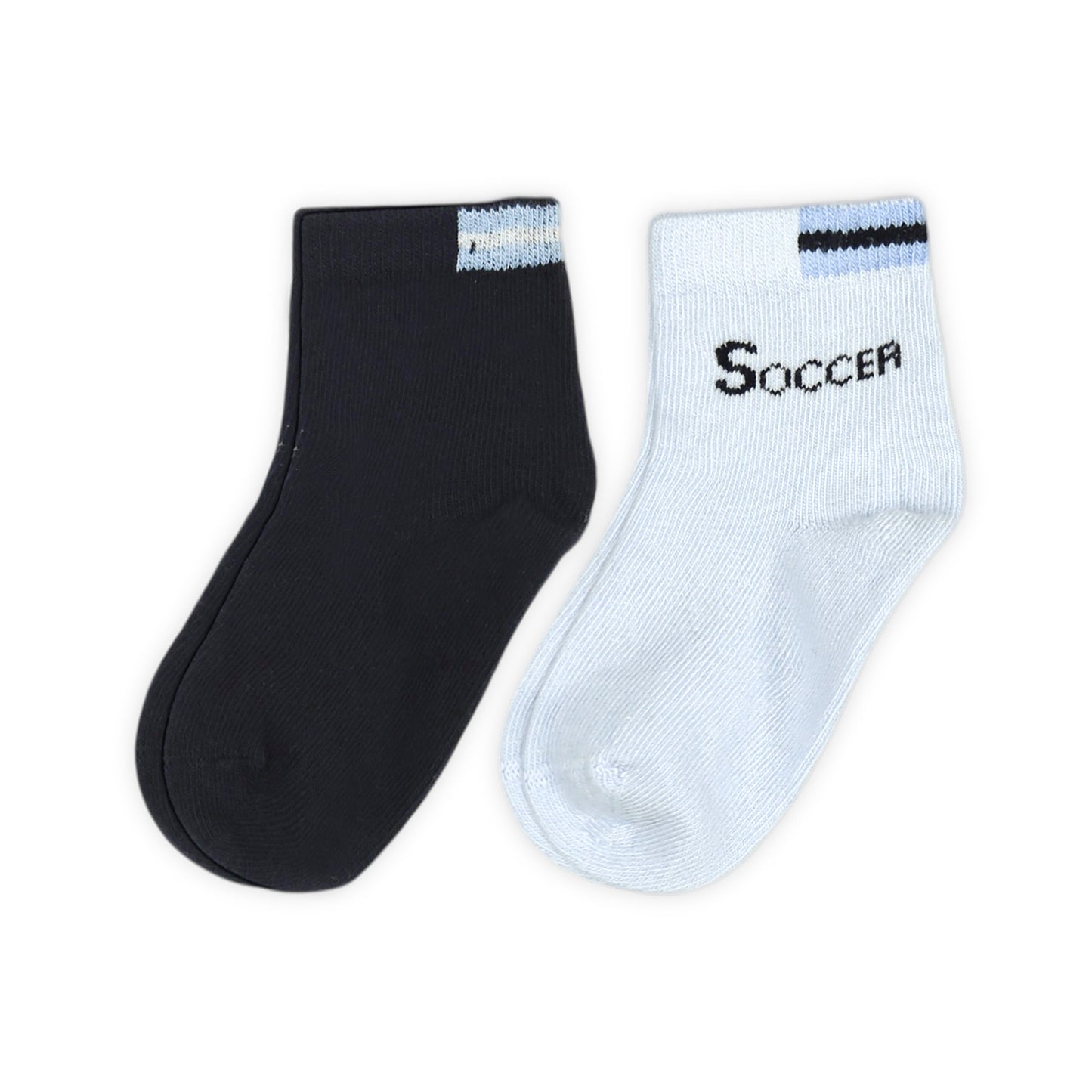 COTTON BLEND ANKLE BOY SOCKS PK-2