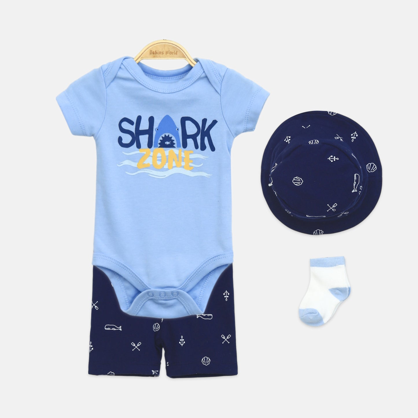 4-Piece Shark Zone Set