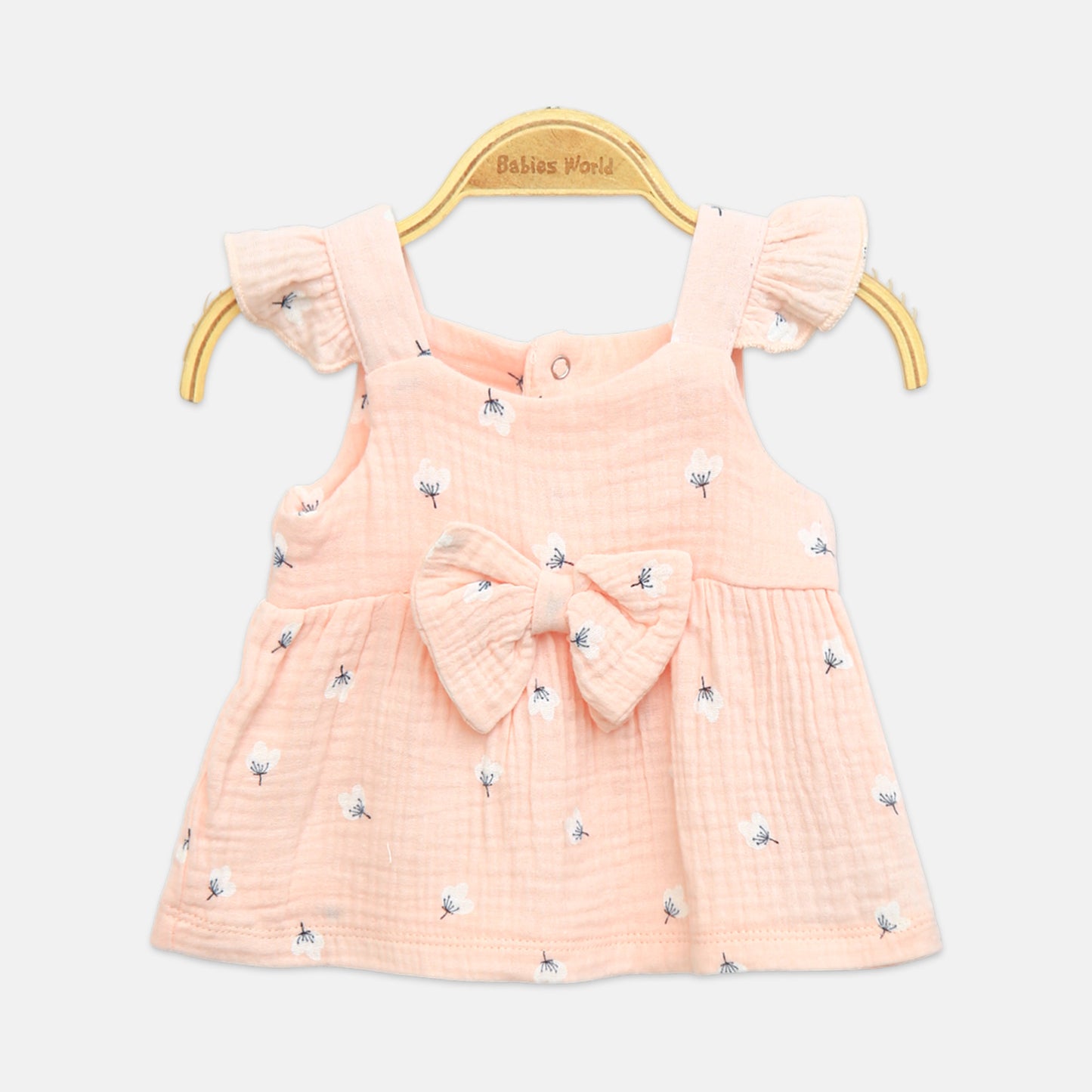 3-Piece Daisy Dress & Bow Set