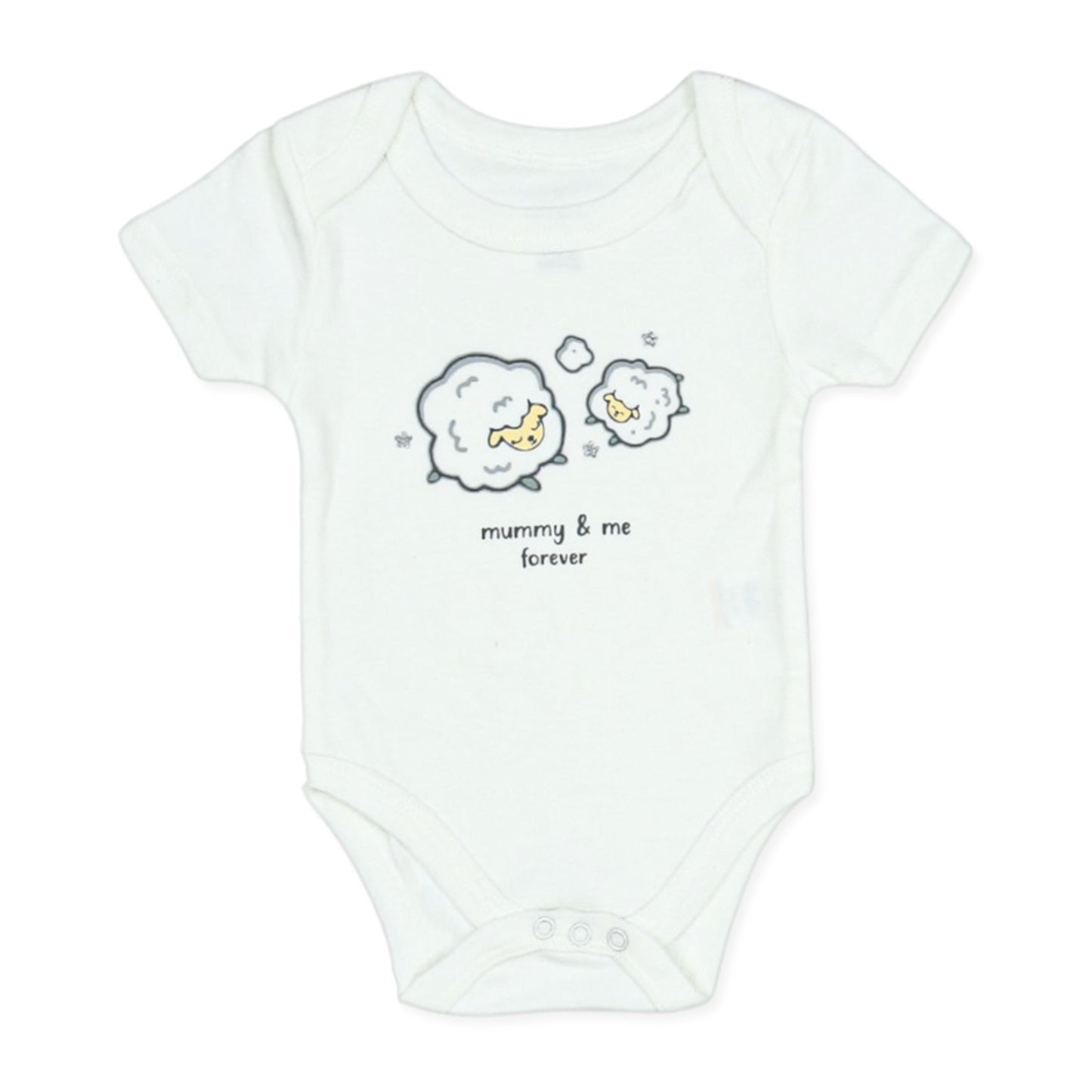 CLOUD WHITE SHEEPISHLY SOFT LAYETTE SET BOY