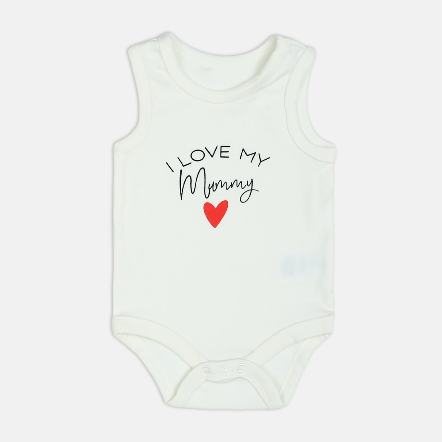 "I Love Mommy/Daddy" 3-Piece Sleeveless Set