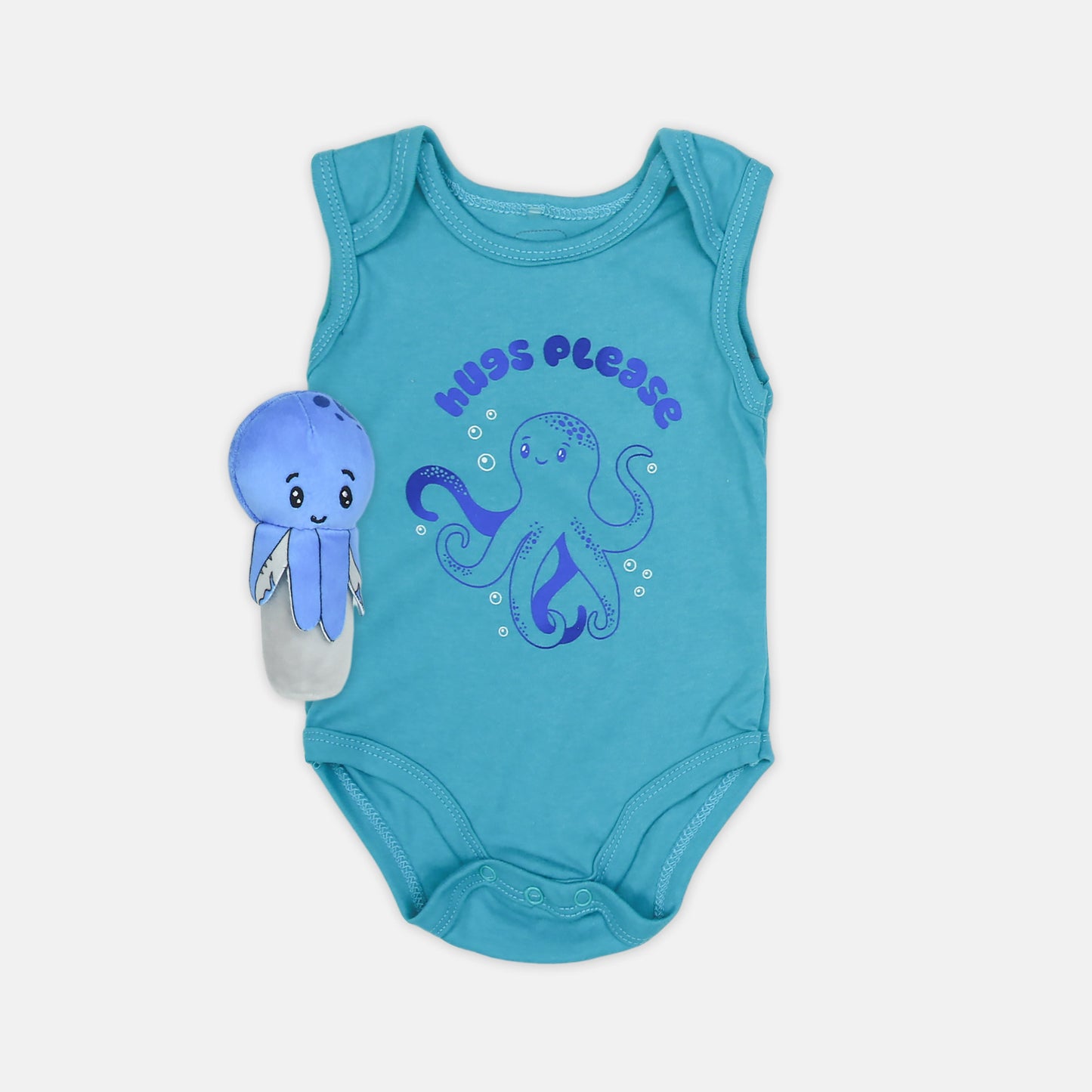 Octopus 3-Piece Set With Toy