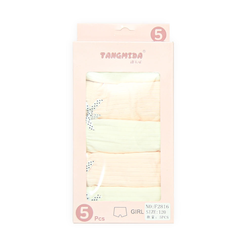 Sweet Ribbed Bow Boxer Set Pk-5