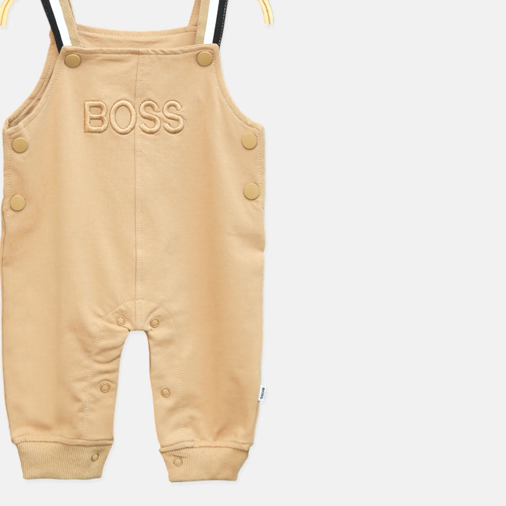 Boys' Camel Dungaree