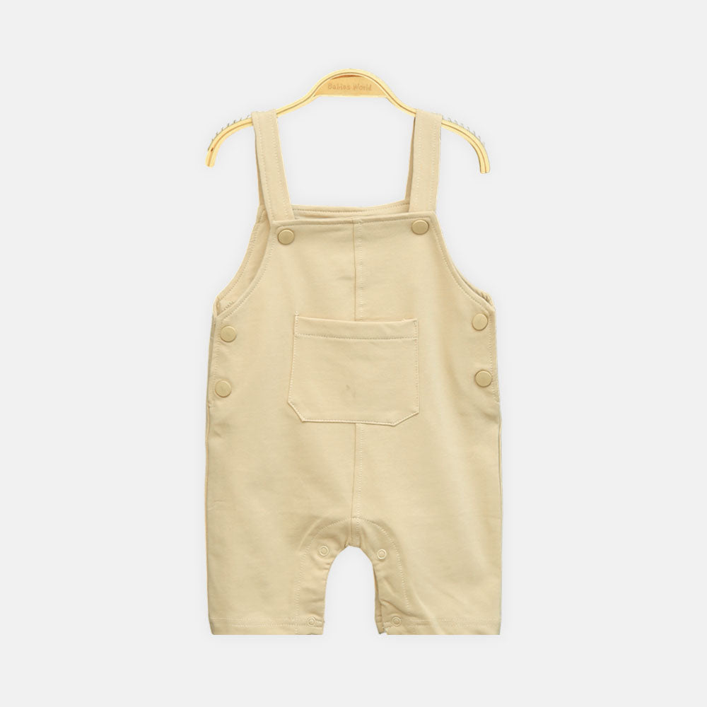 Boys' Beige Dungaree