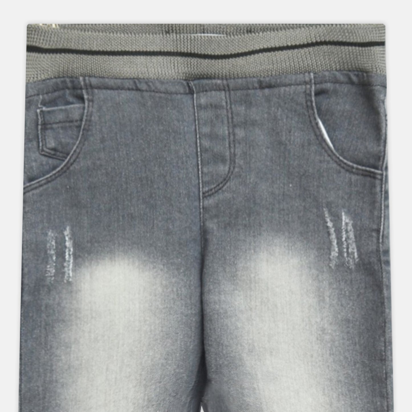 Grey Denim Jeans Boys