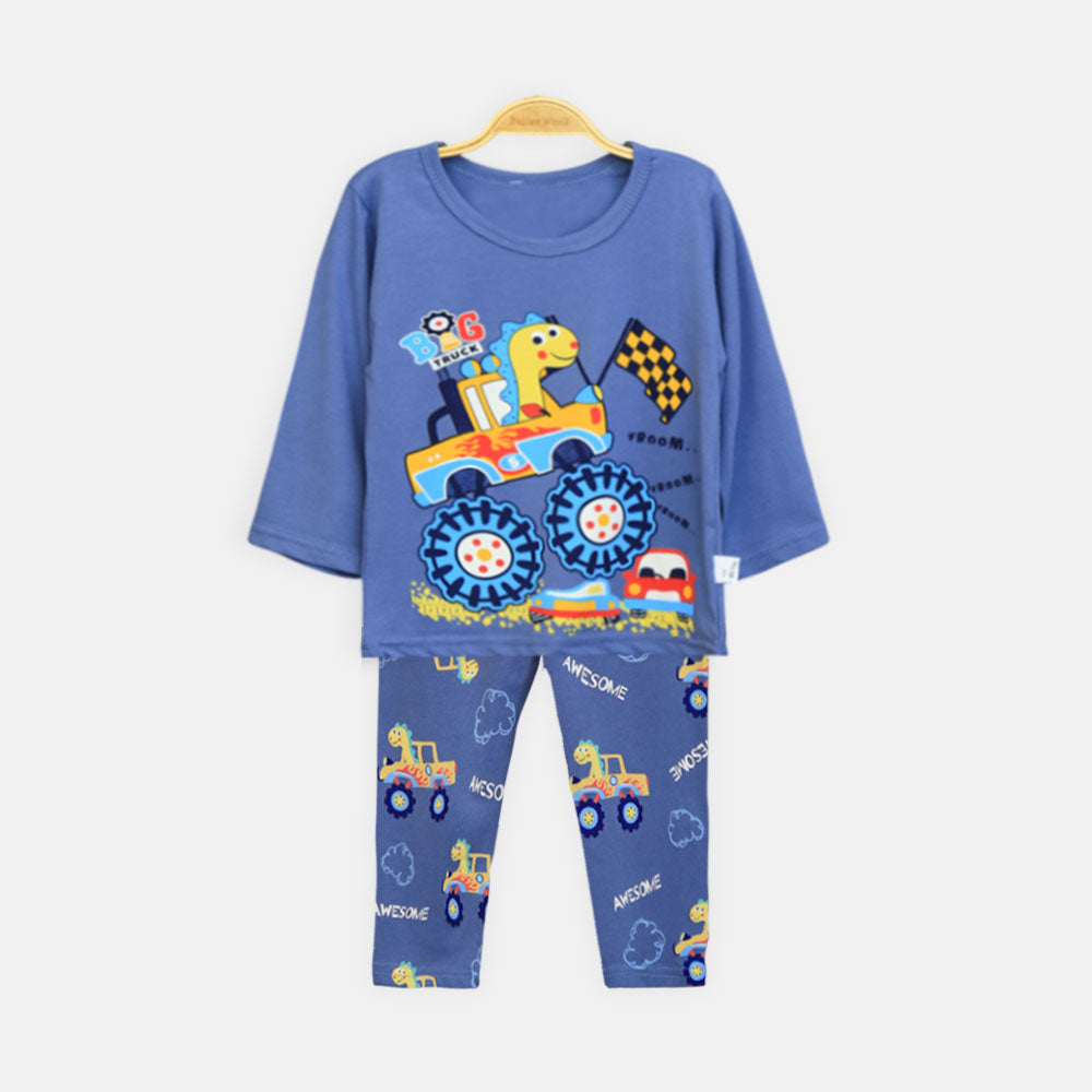 Boy'S "Big Truck" Night Suit