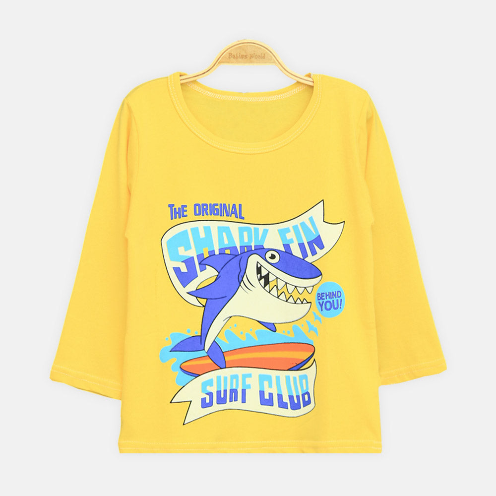 Boys' Shark Fin Nightsuit